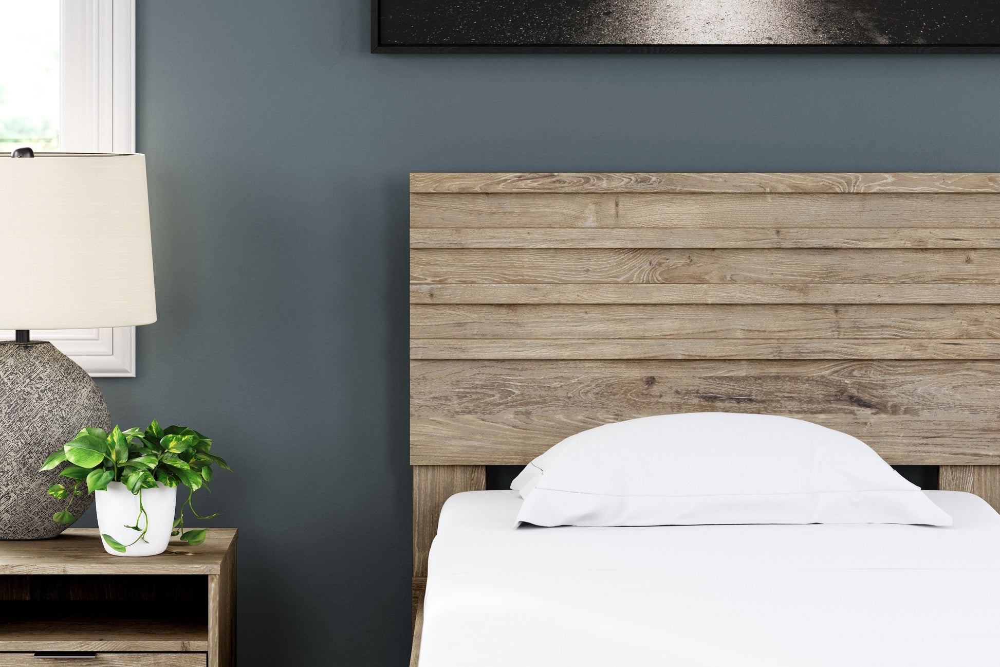 Signature Design by Ashley® Oliah - Panel Headboard | Meri Furniture