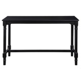 Martina - 5 Piece Rectangular Counter Height Dining Set - Black