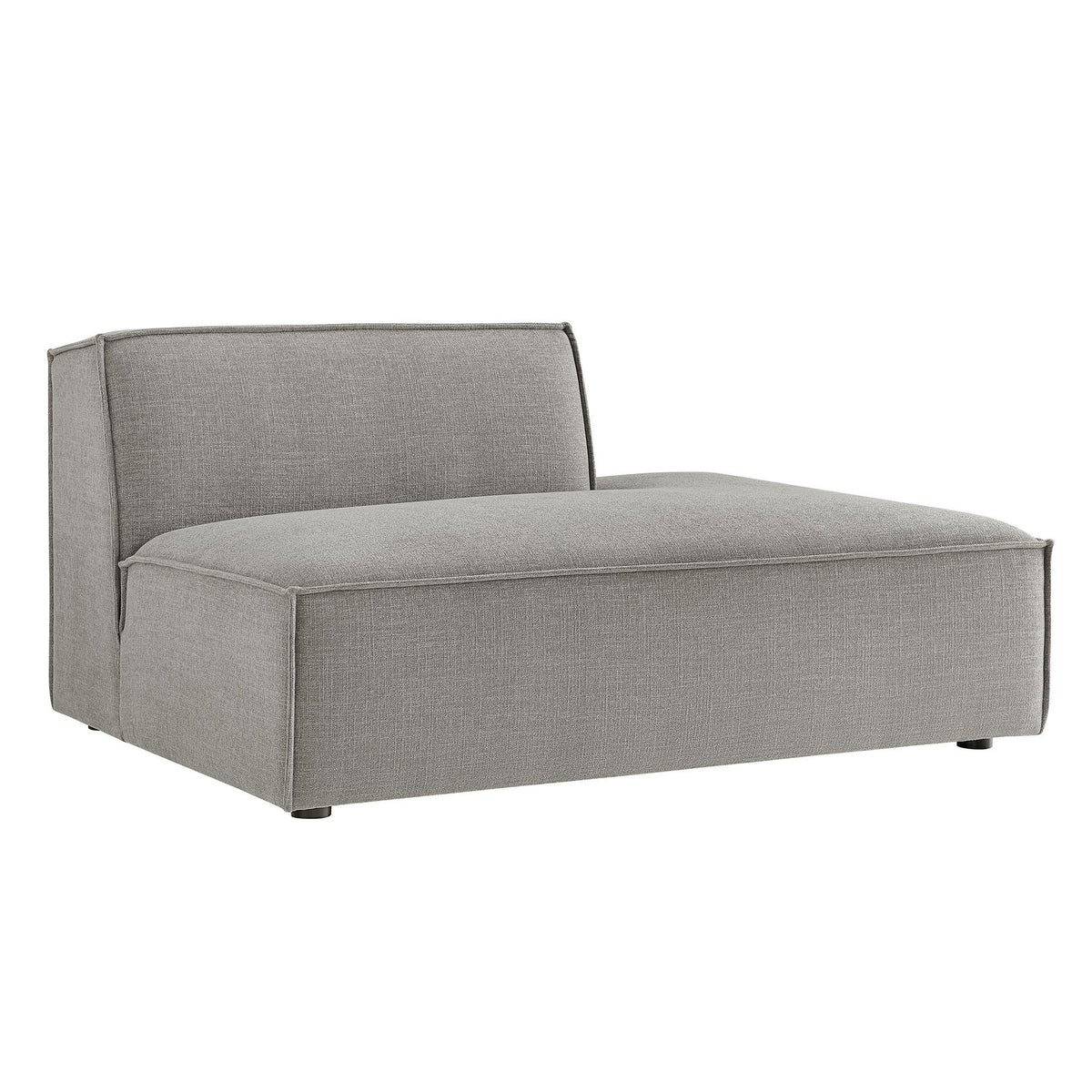 Restore Performance Fabric Upholstered Right-Facing Armless Modular Chaise by Modway