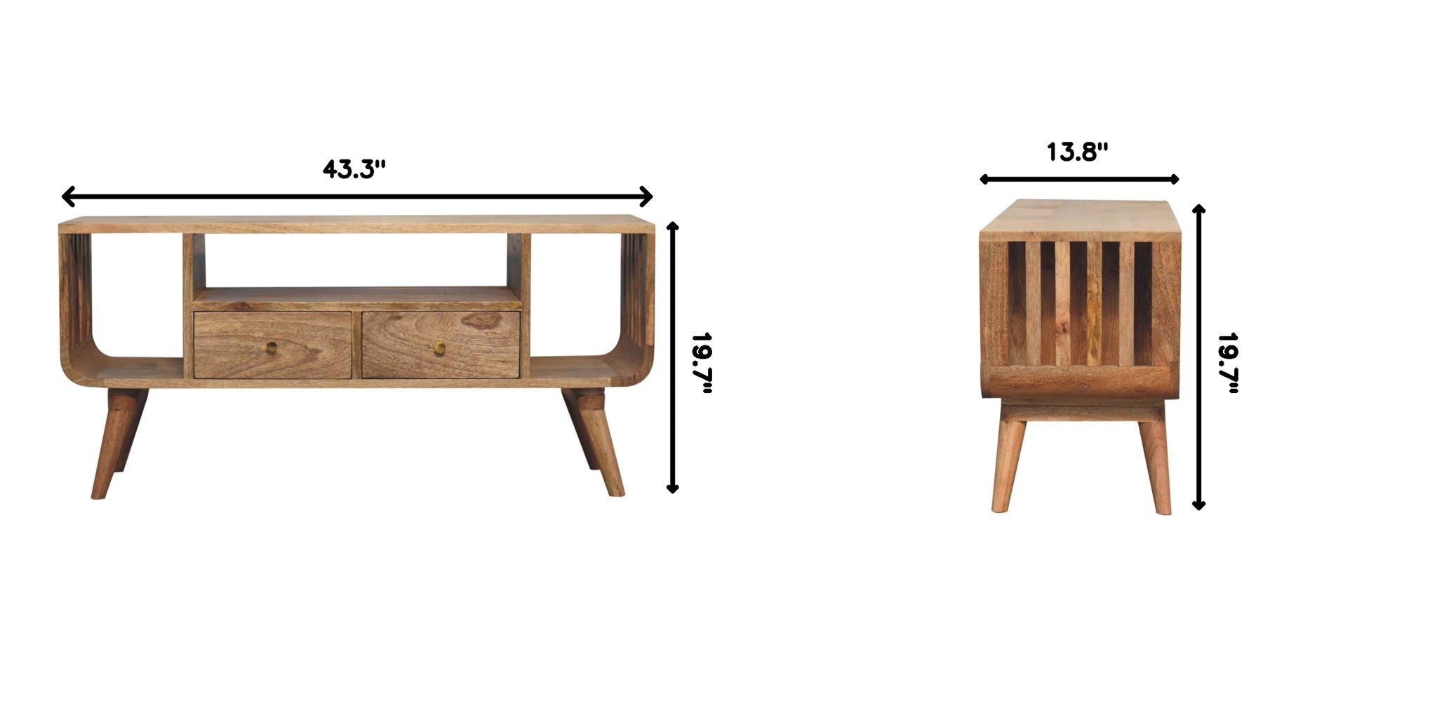 Soba - Nordic Multi Media Unit - Brown