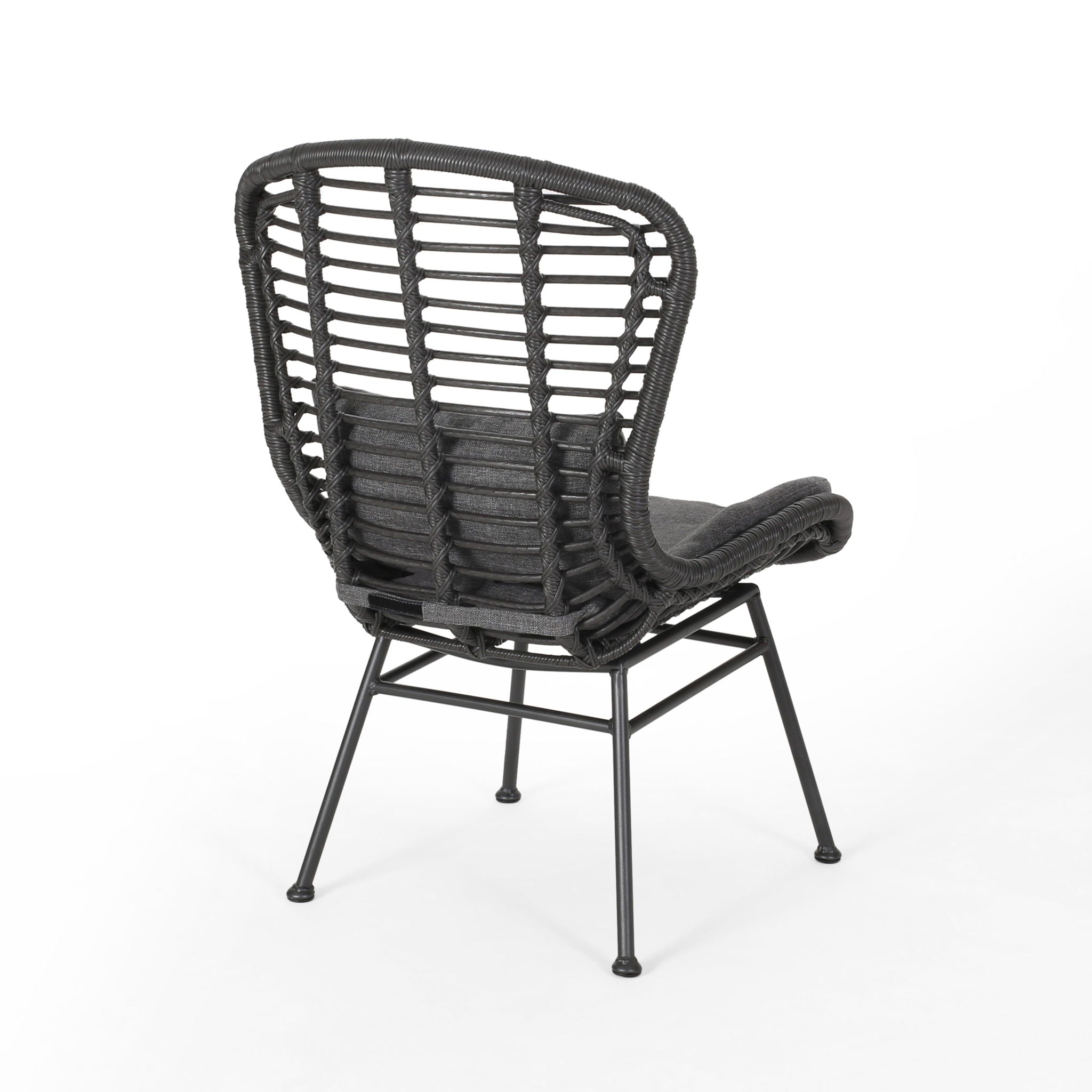Calypso - Outdoor Chair With Water Resistance Cushion And Iron Frame