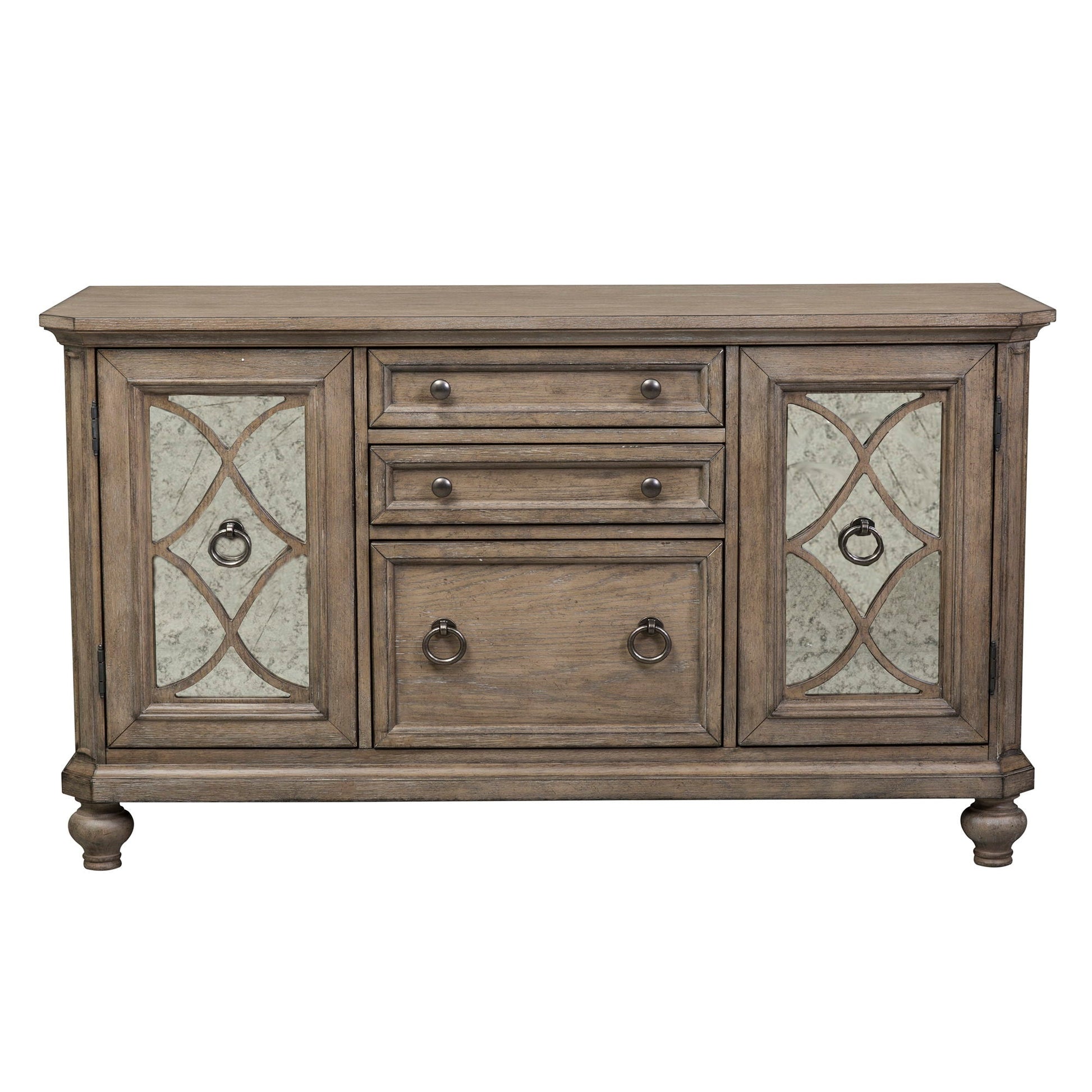 Liberty Furniture Simply Elegant - Credenza - Light Brown | Meri Furniture