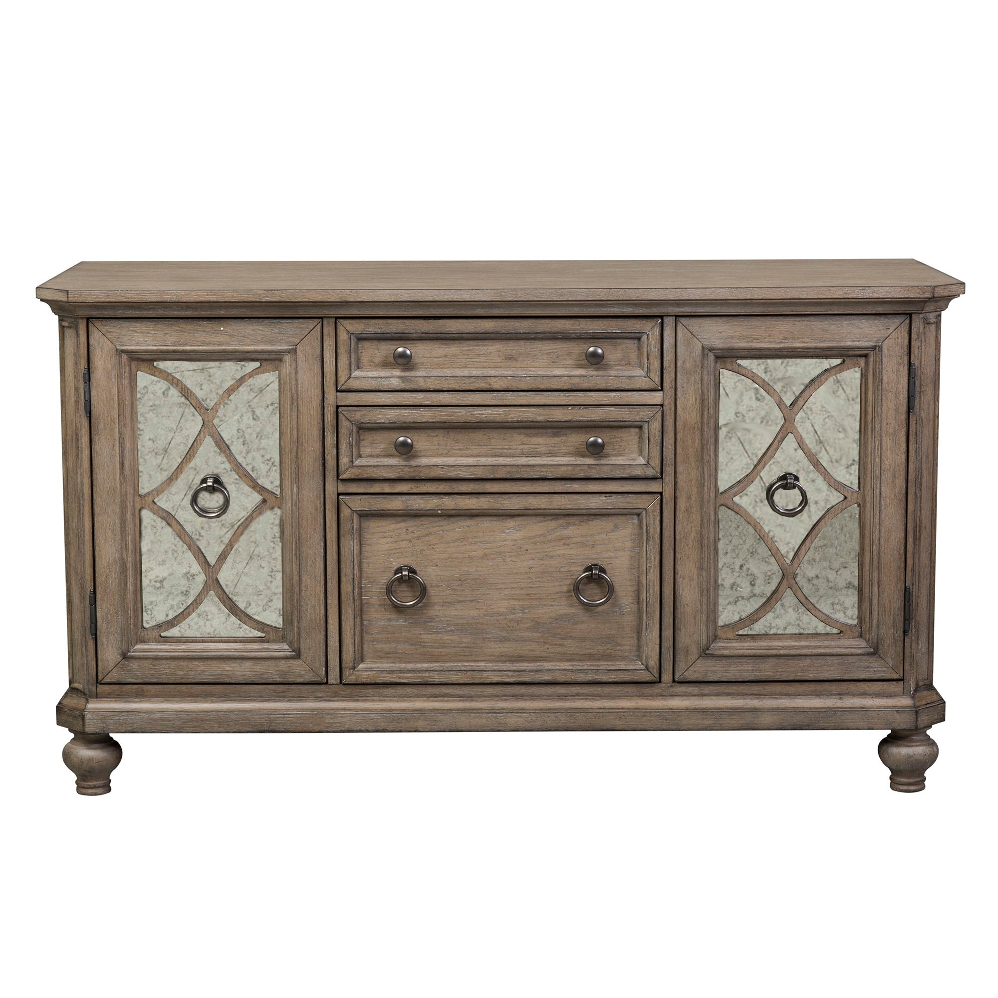 Liberty Furniture Simply Elegant - Credenza - Light Brown | Meri Furniture