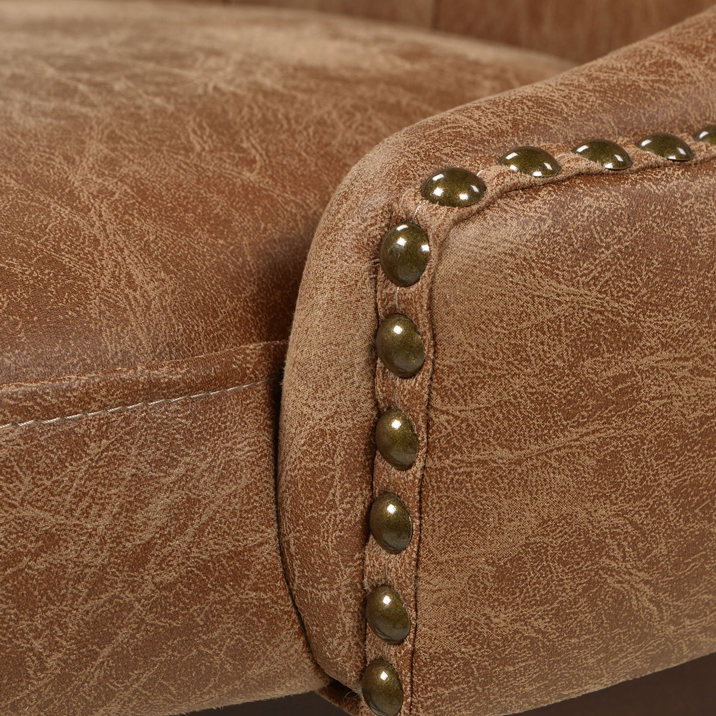 Holmes - Tufted High Back 360 Swivel Counter Height Barstool