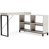 Bayflynn - White / Black - L-desk