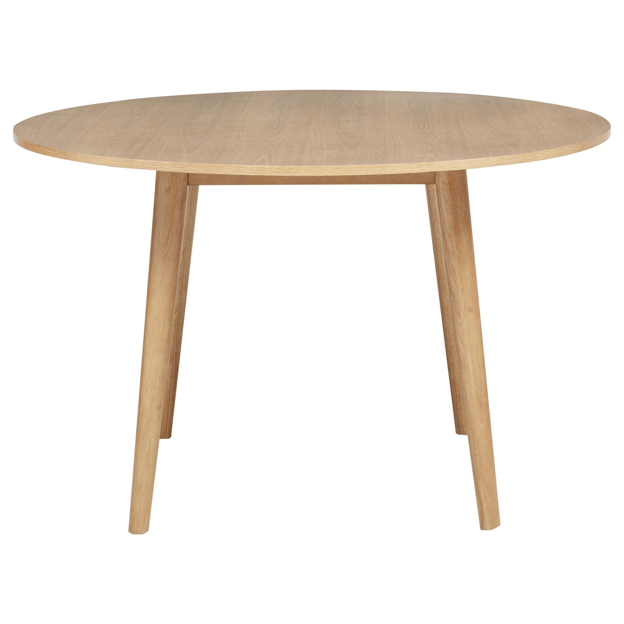 Andrews 48-inch Round Wood Dining Room Table Light Ash