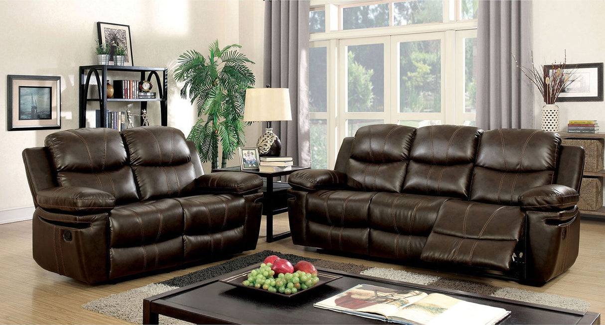 Listowel - Loveseat - Brown