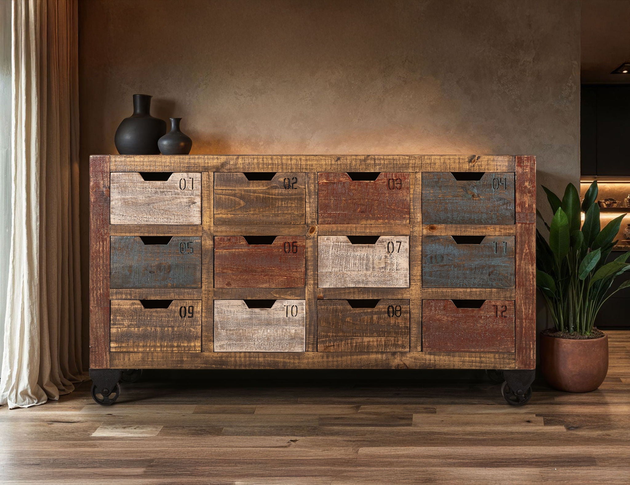 Urban Multidrawer - Console - Multicolor