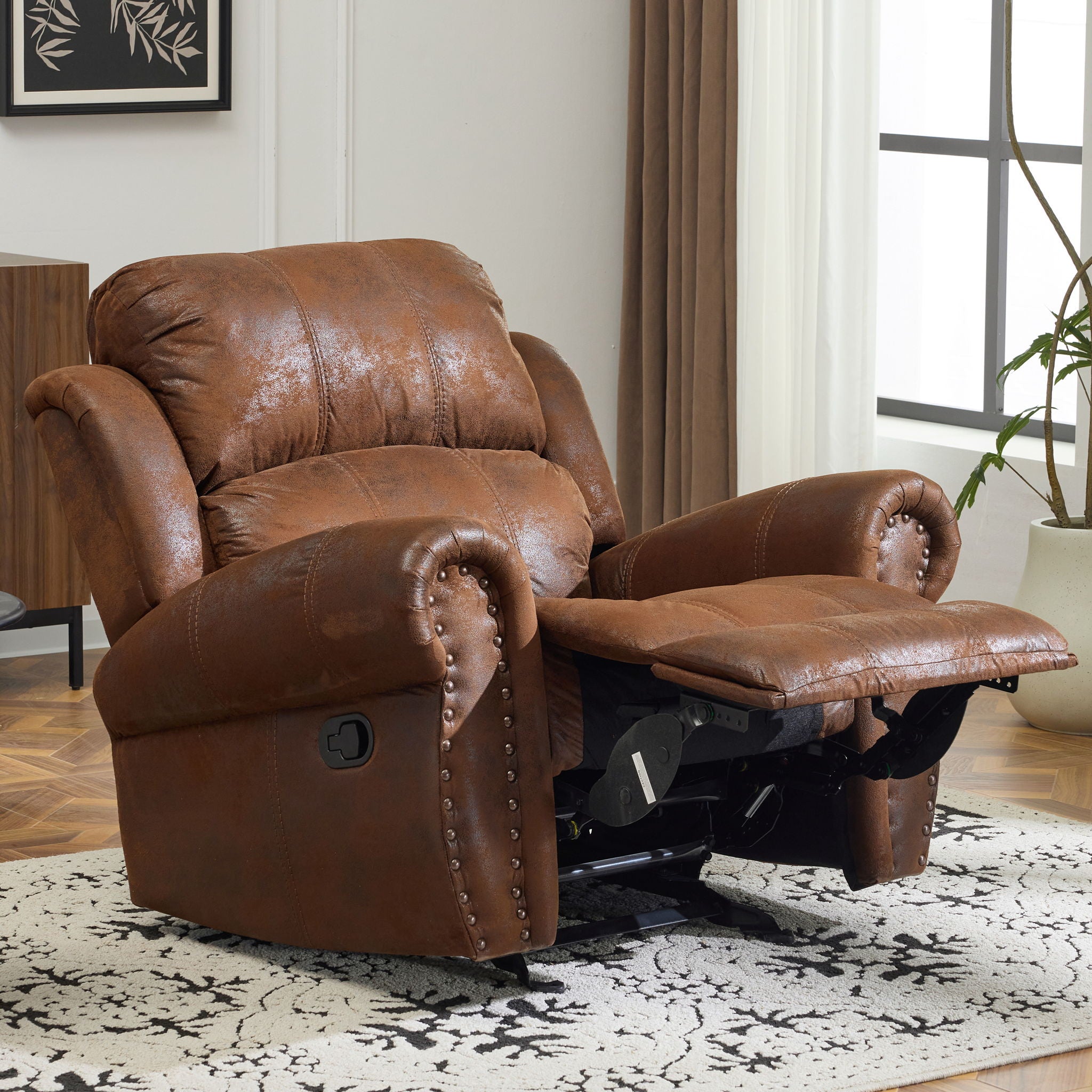 Wide Standard Manual Glider Recliner