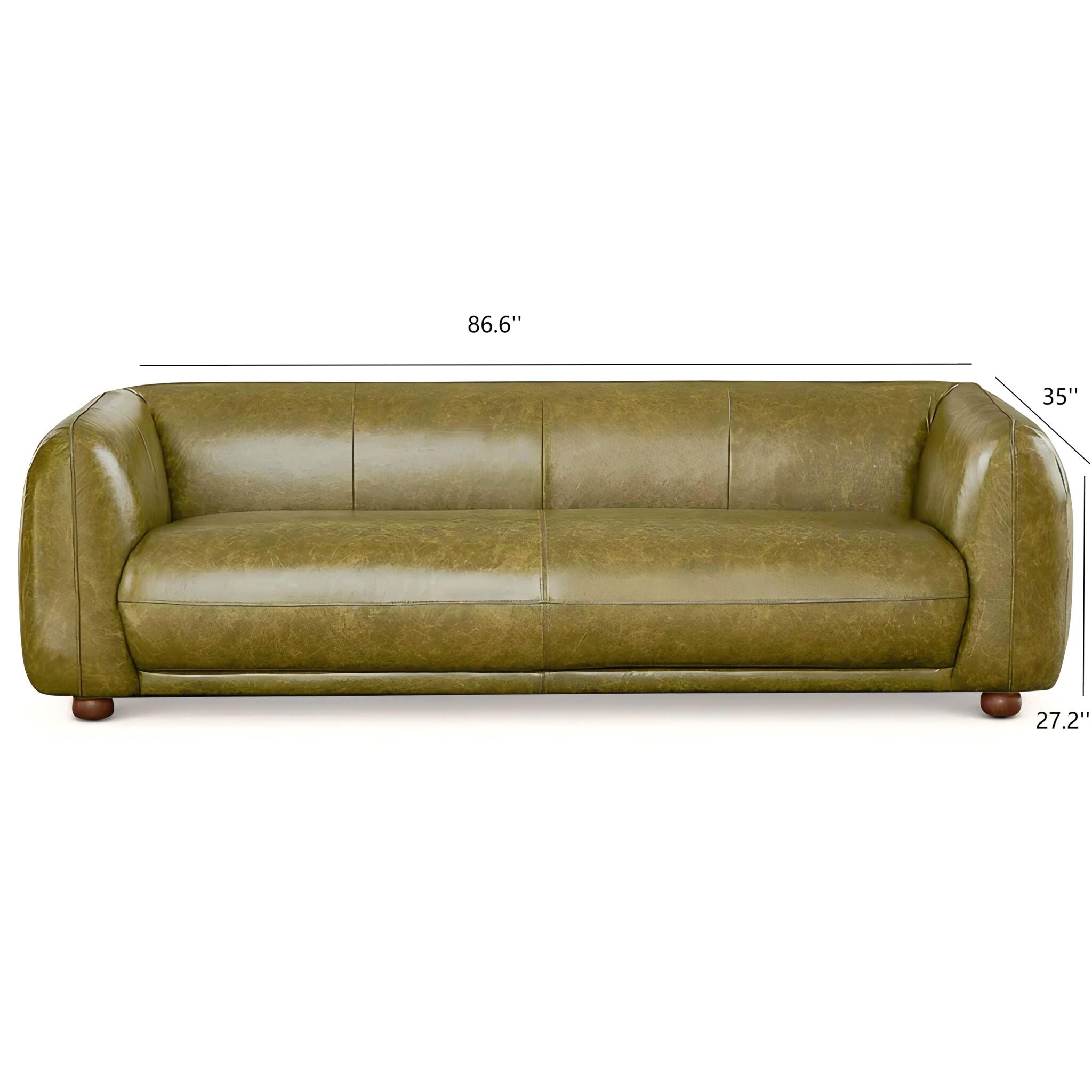 Marlon - Luxury Italian Leather Sofa