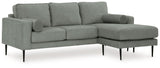 Hazela - Charcoal - Sofa Chaise