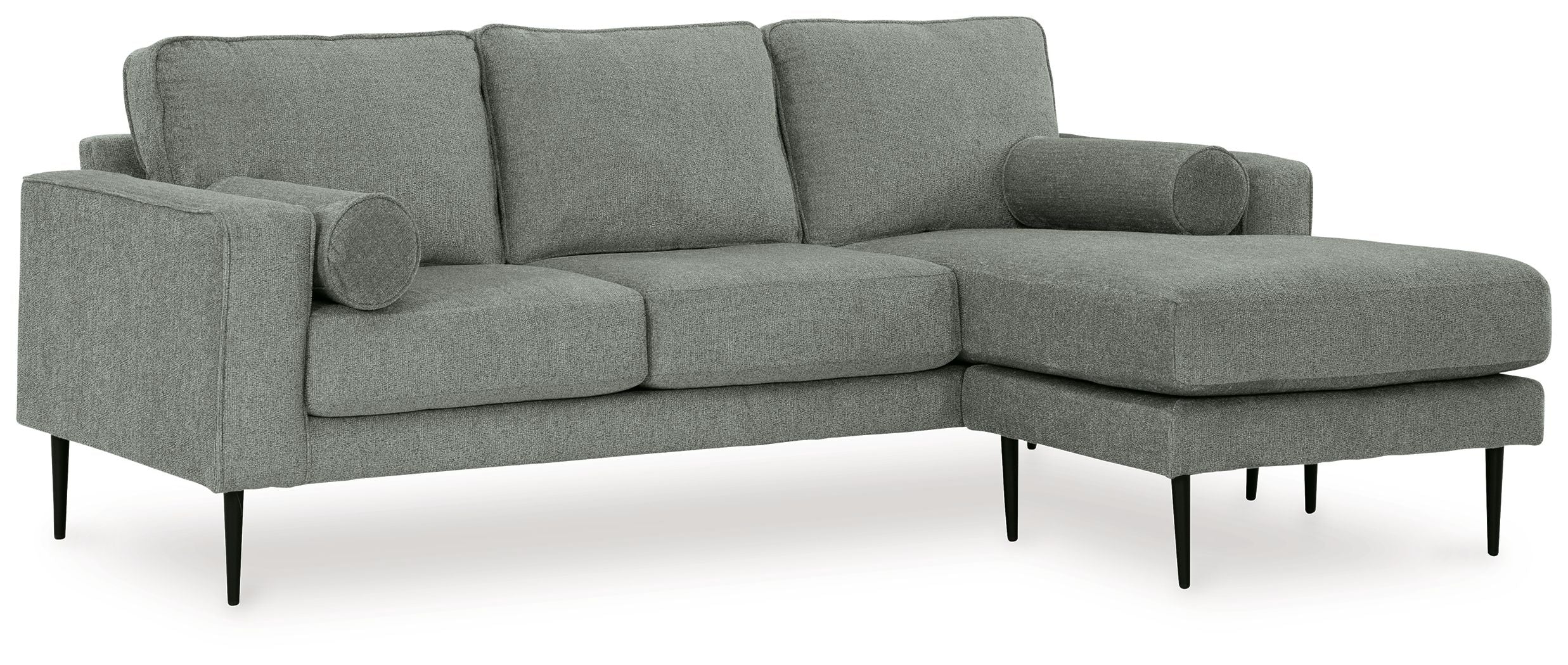 Signature Design by Ashley® Hazela - Charcoal - Sofa Chaise | Meri Furniture