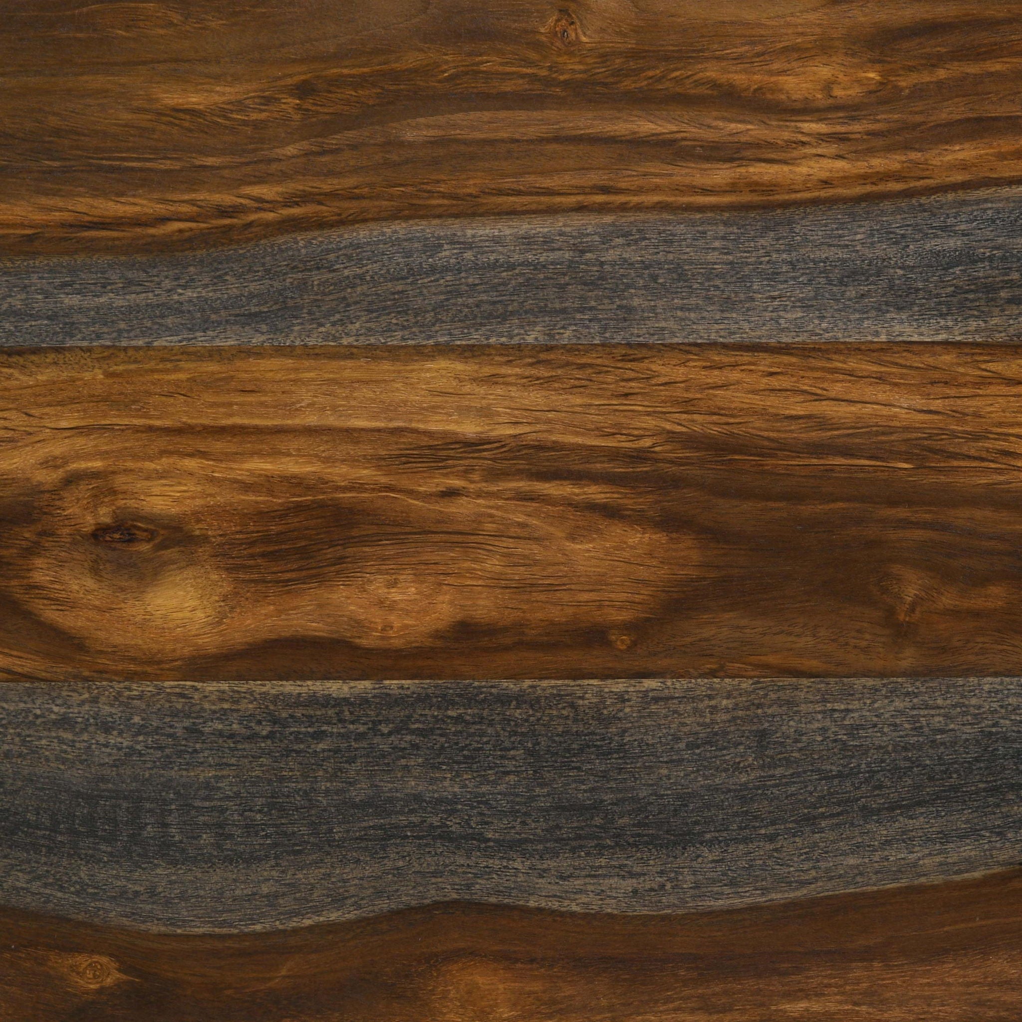 Neve 80-inch Live Edge Dining Table Grey Sheesham