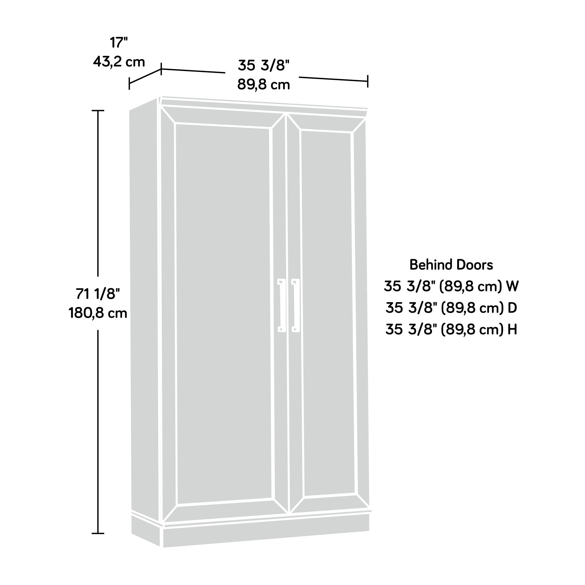 Double-Door Storage Cabinet