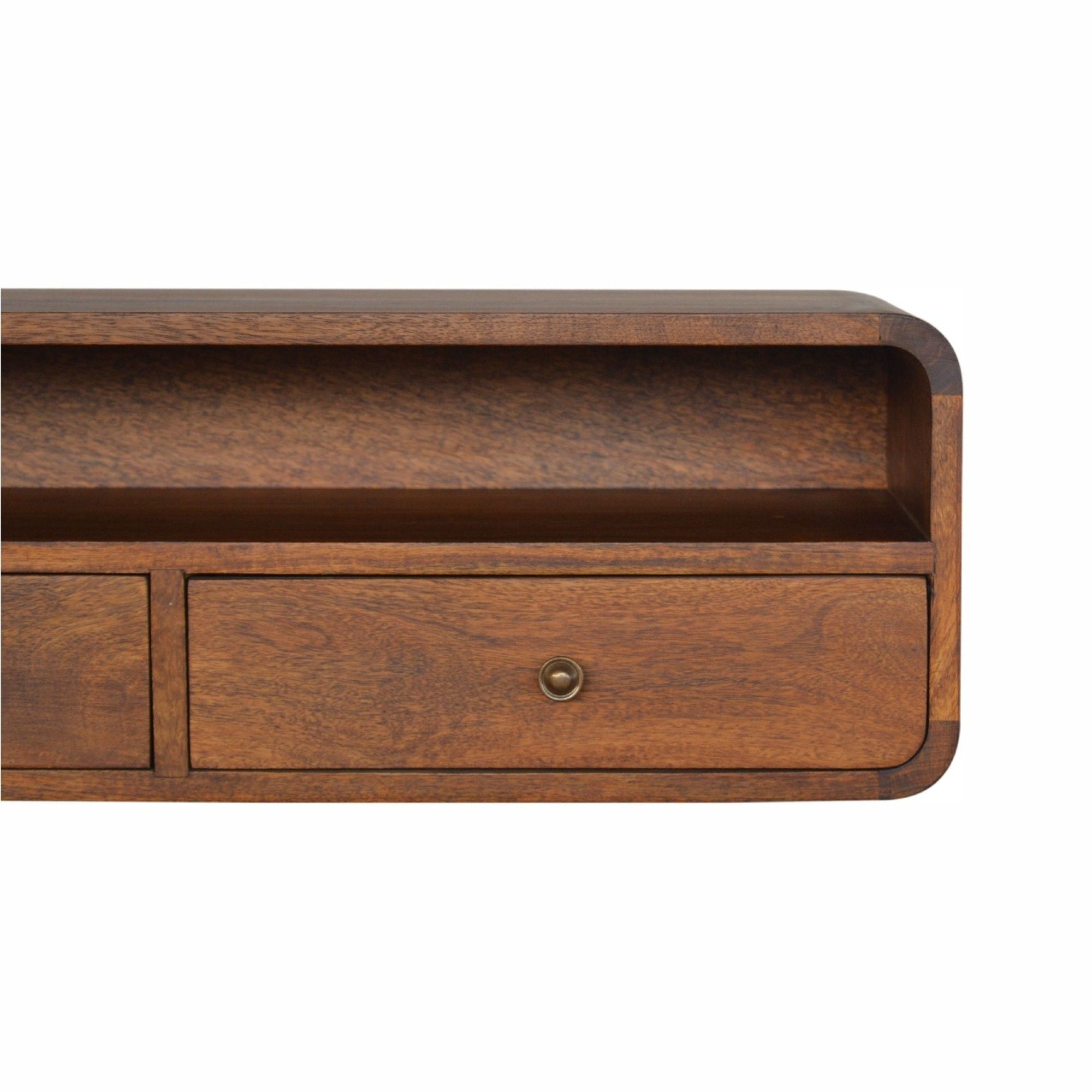 Floating Open Console - Chestnut