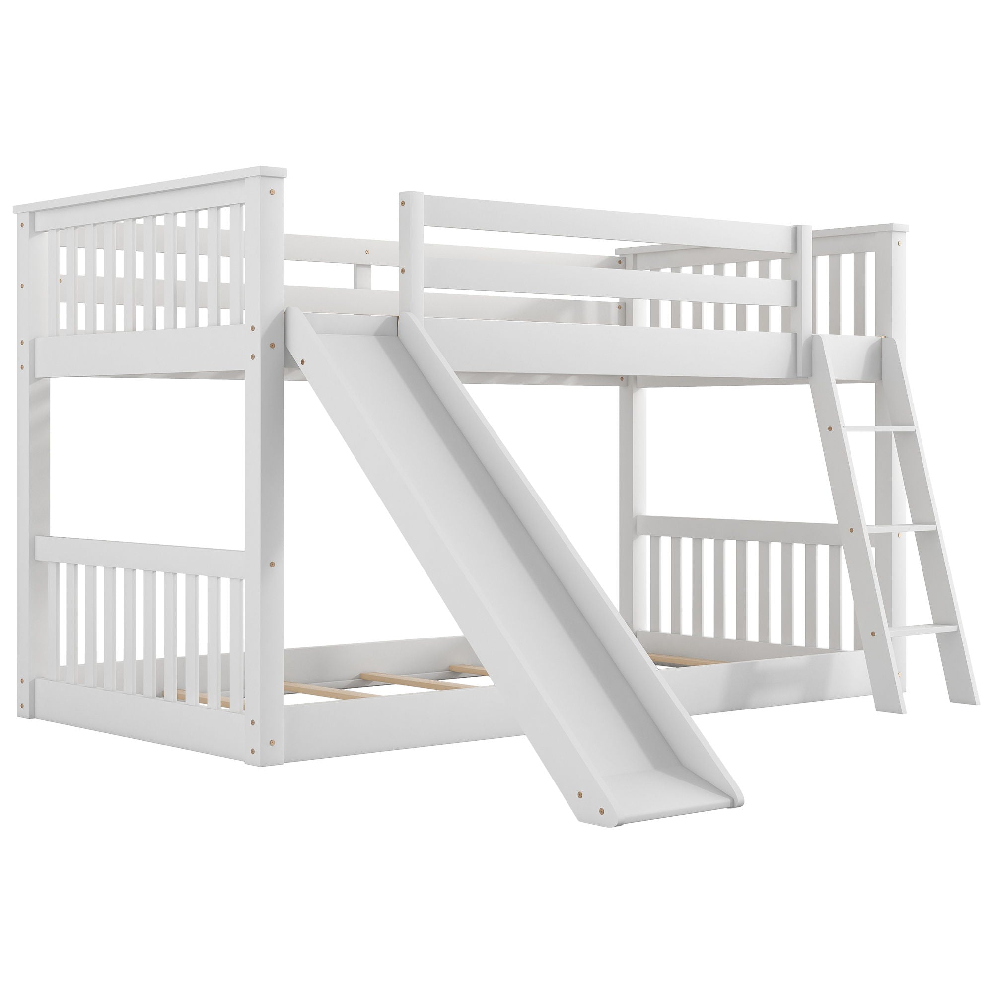 Bunk Bed & Convertible Slide And Ladder
