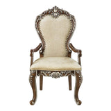 ACME Latisha - Dining Chair (Set of 2) - Antique Oak Finish | Meri Furniture