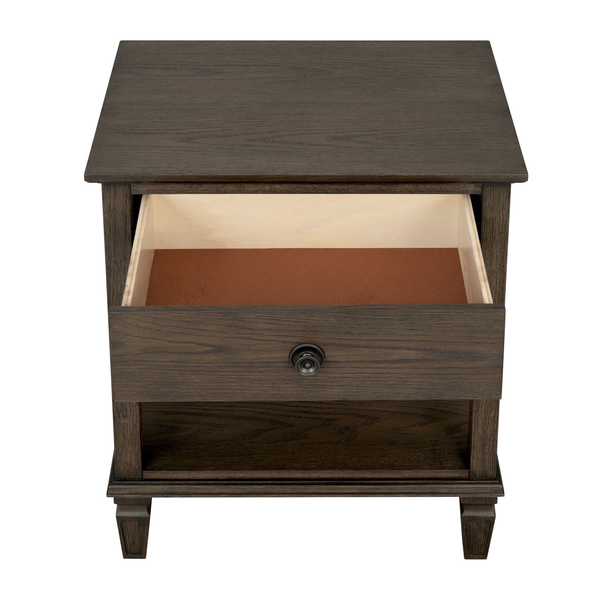 Victoria - Bedside Table With Drawer And Shelf