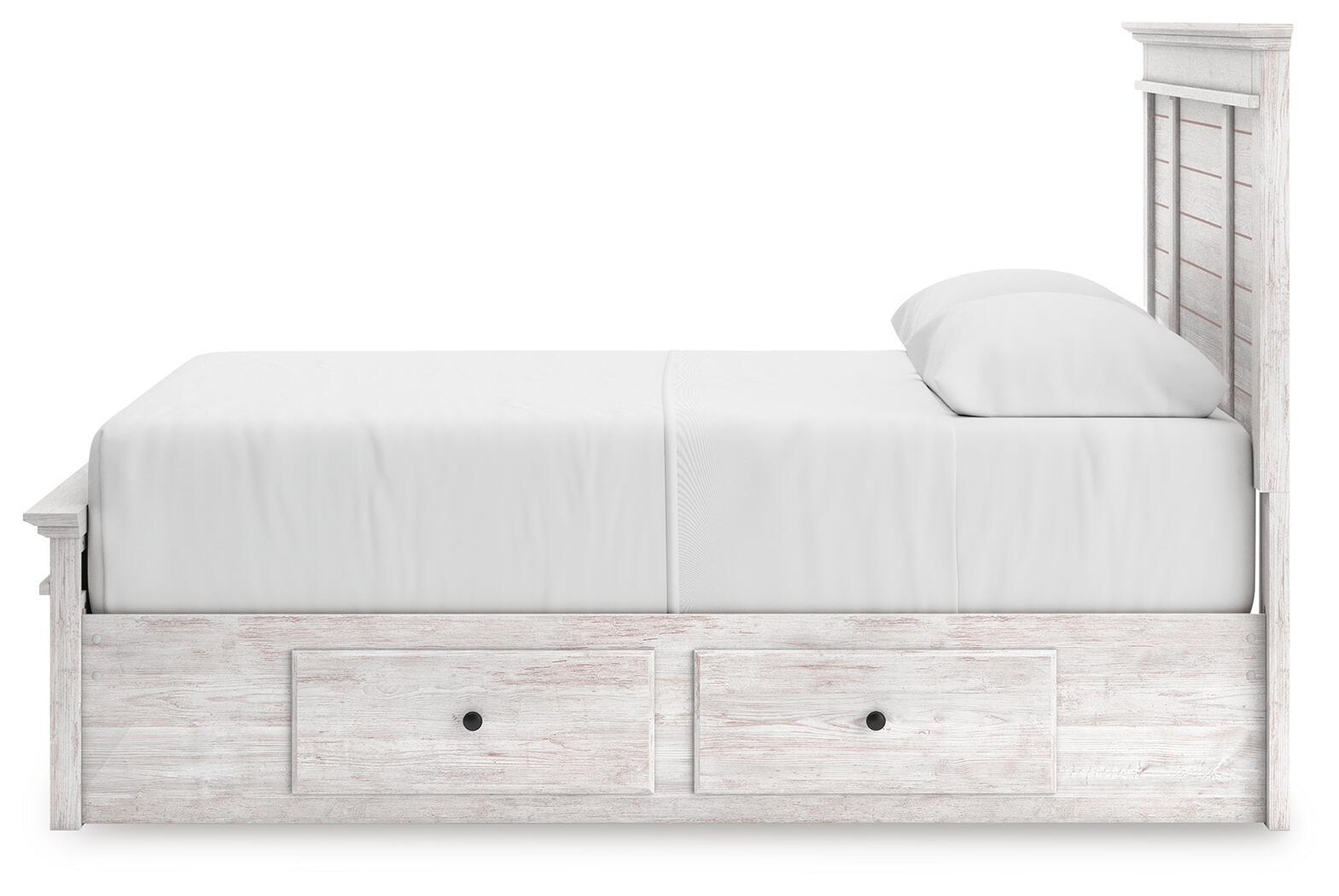 Makidern - Panel Storage Bed