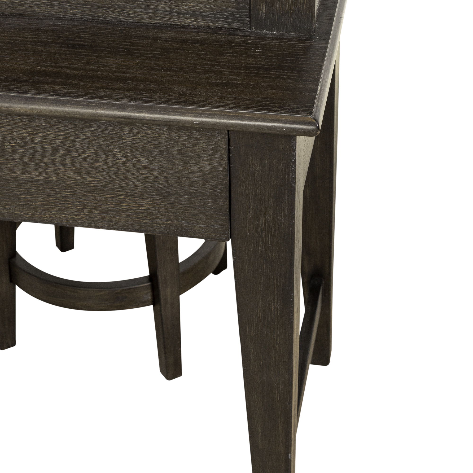 Mill Creek - 4 Piece Console Set (Bar Console & 3 Stools) - Peppercorn