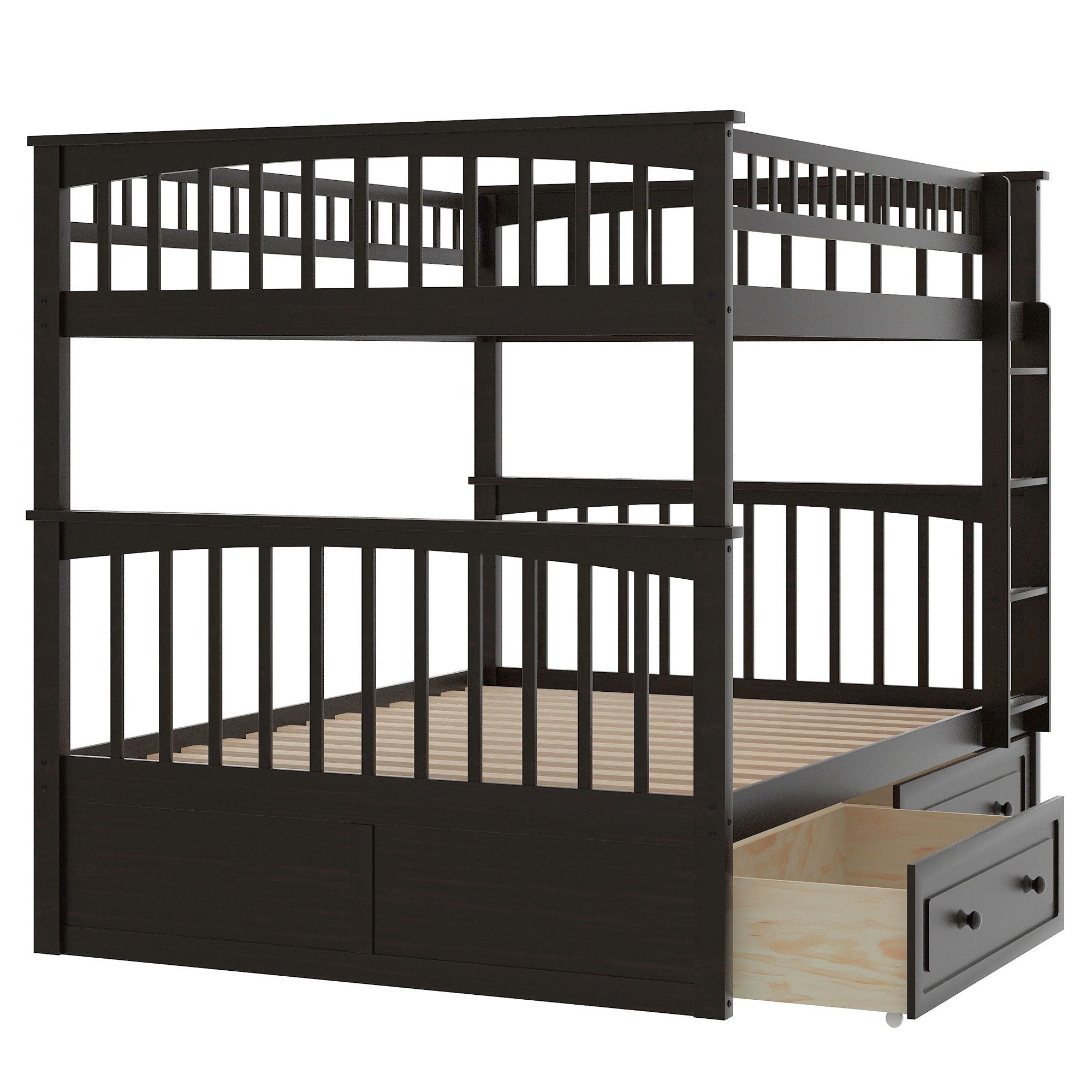 Bunk Bed With Drawers, Convertible Design