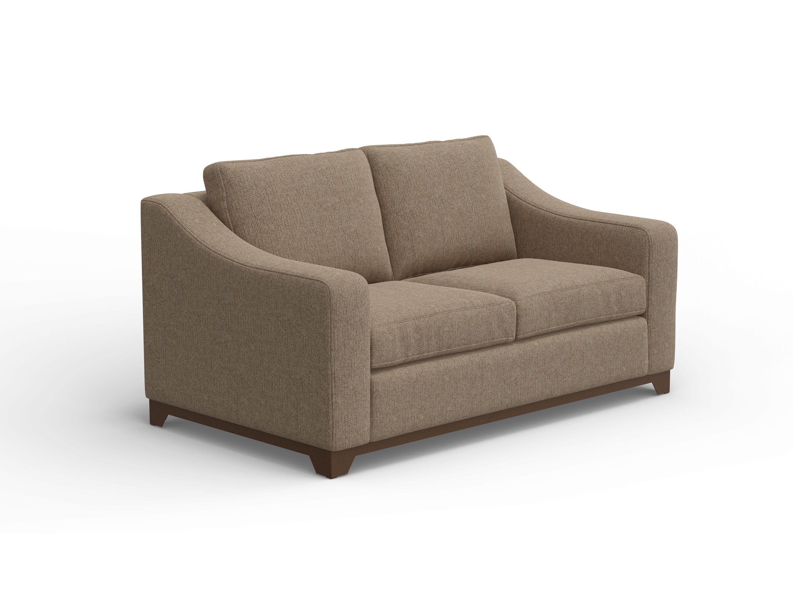 International Furniture Direct Natural Parota - Loveseat | Meri Furniture