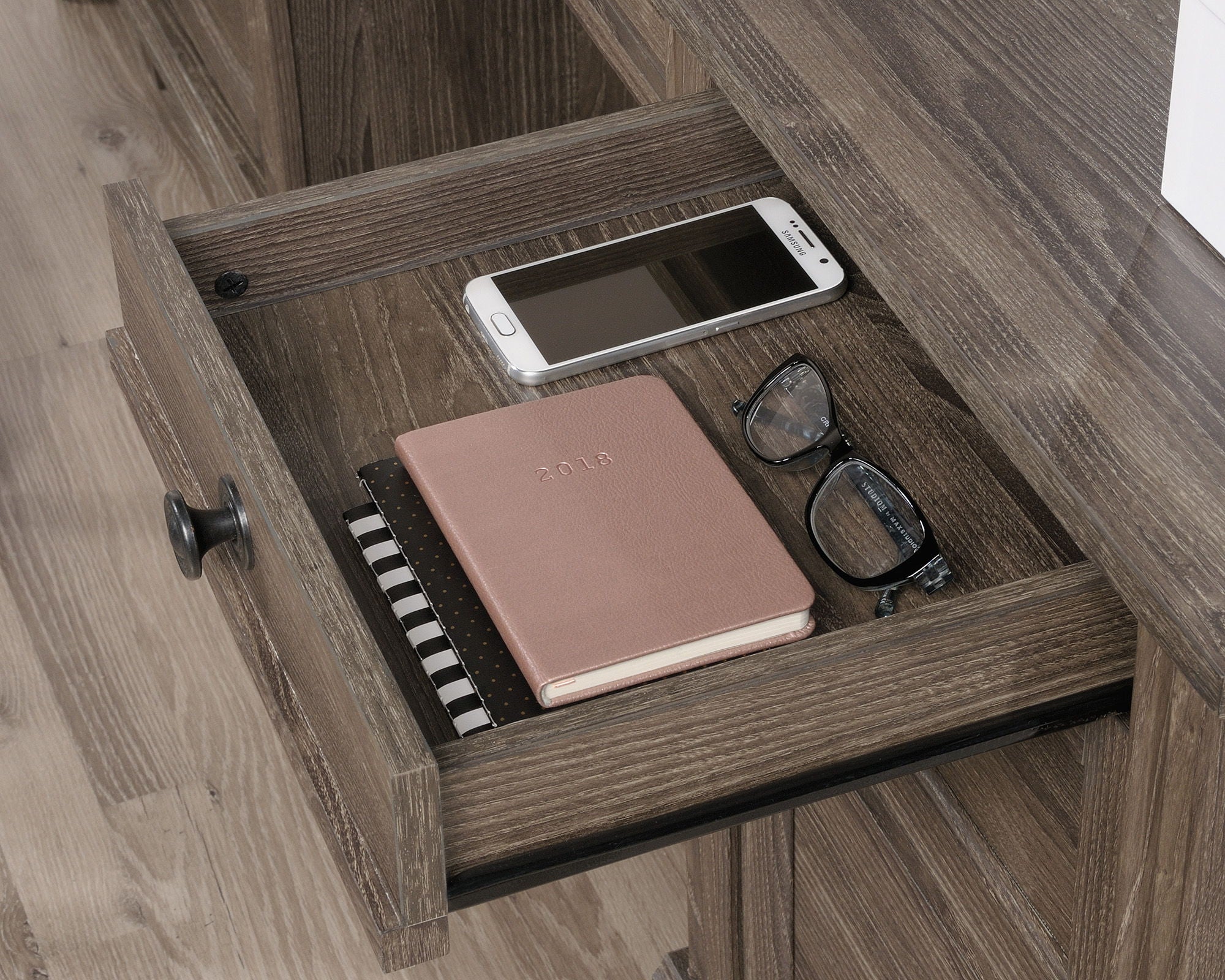 Hammond Executive Desk Emery Oak