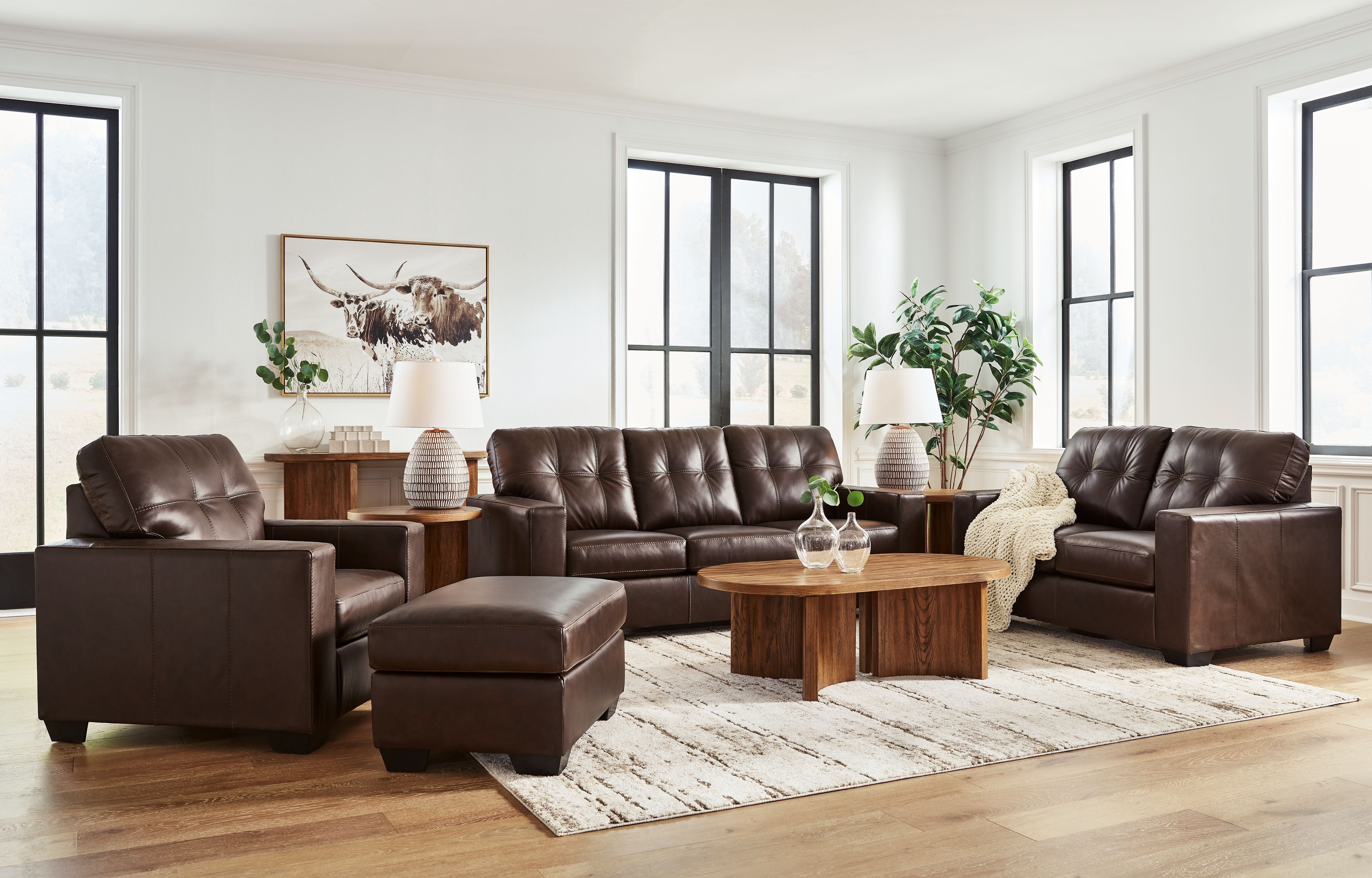 Signature Design by Ashley® Santorine - Living Room Set | Meri Furniture