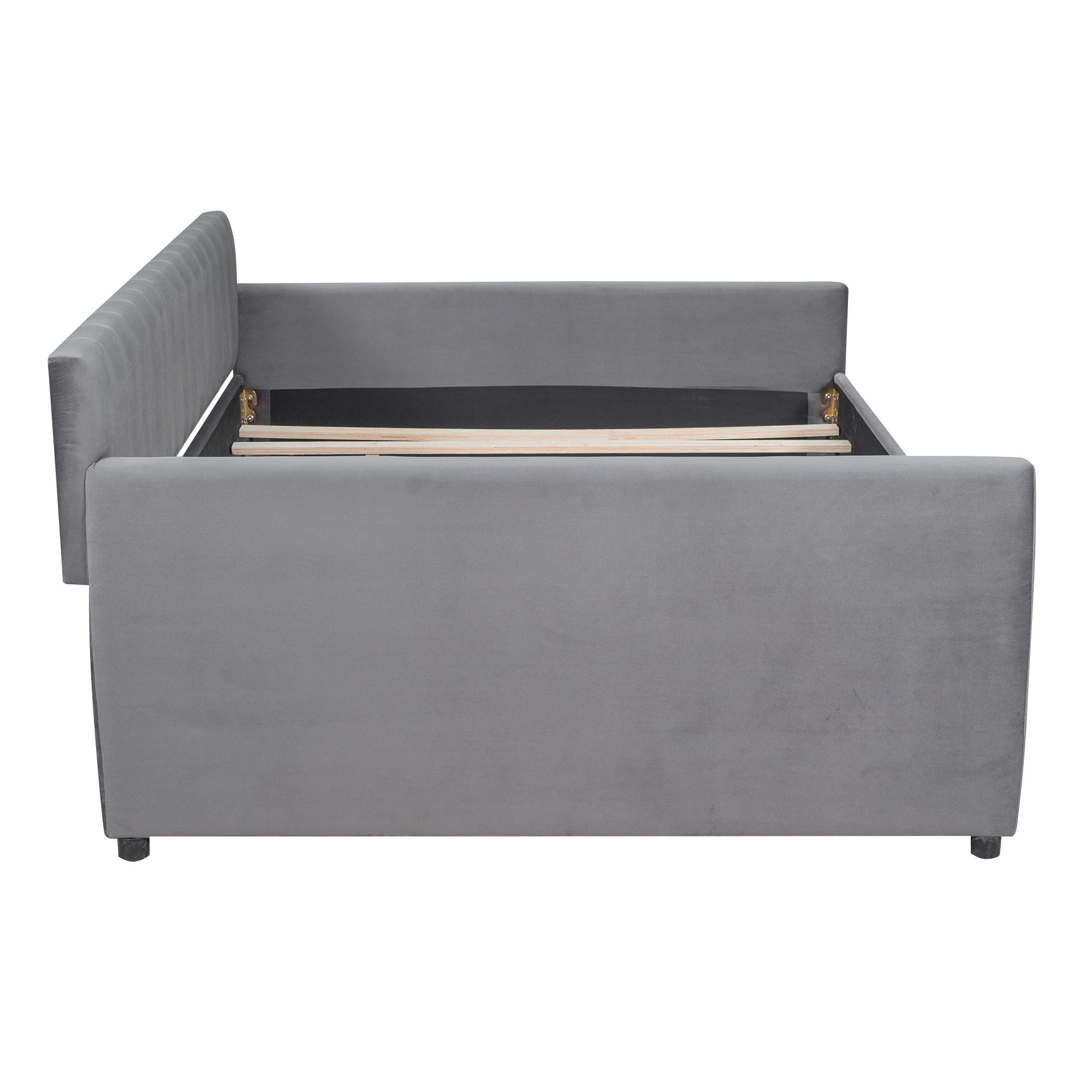 Upholstered Daybed With Slat Support