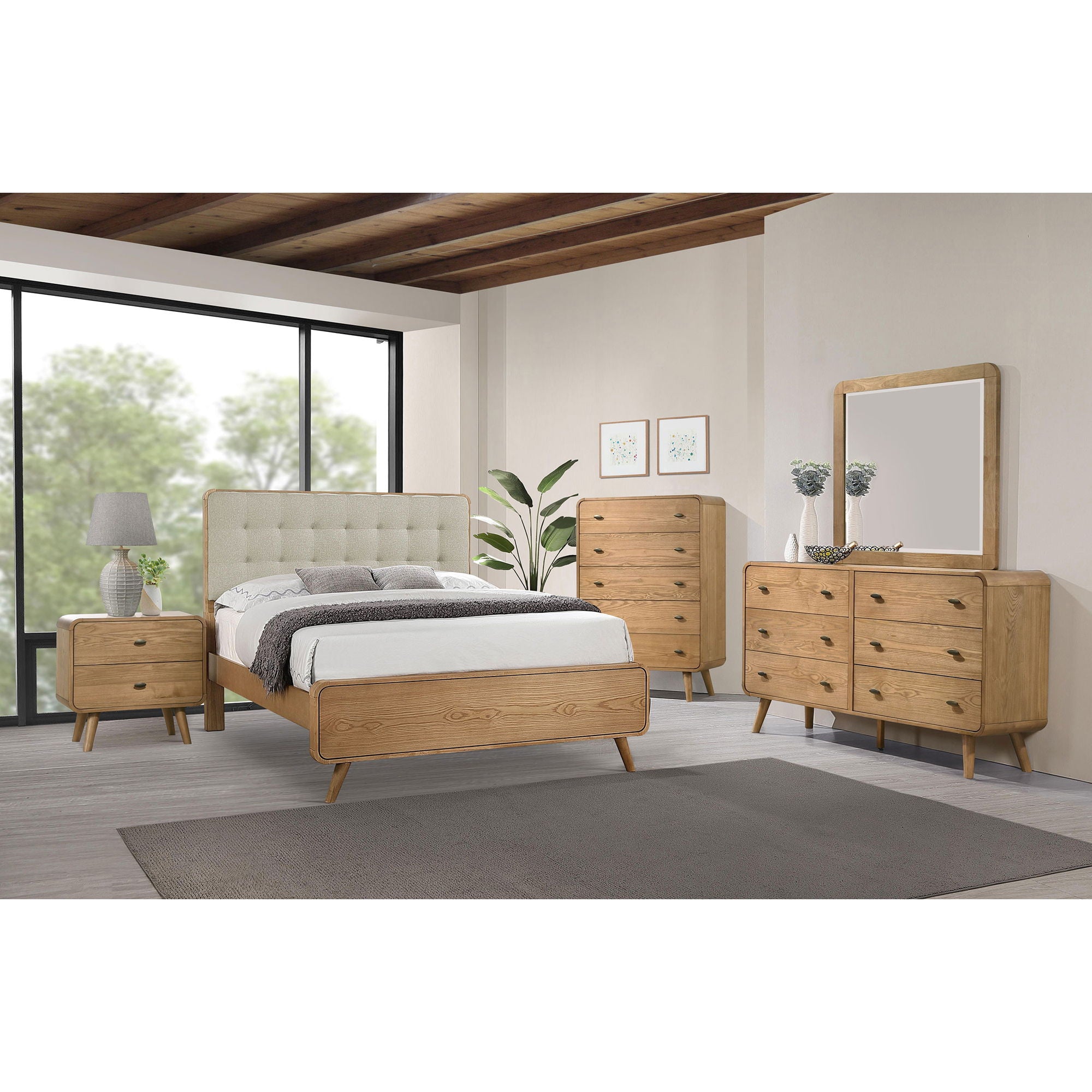 Winston - 5 Drawer Bedroom Chest - Wood