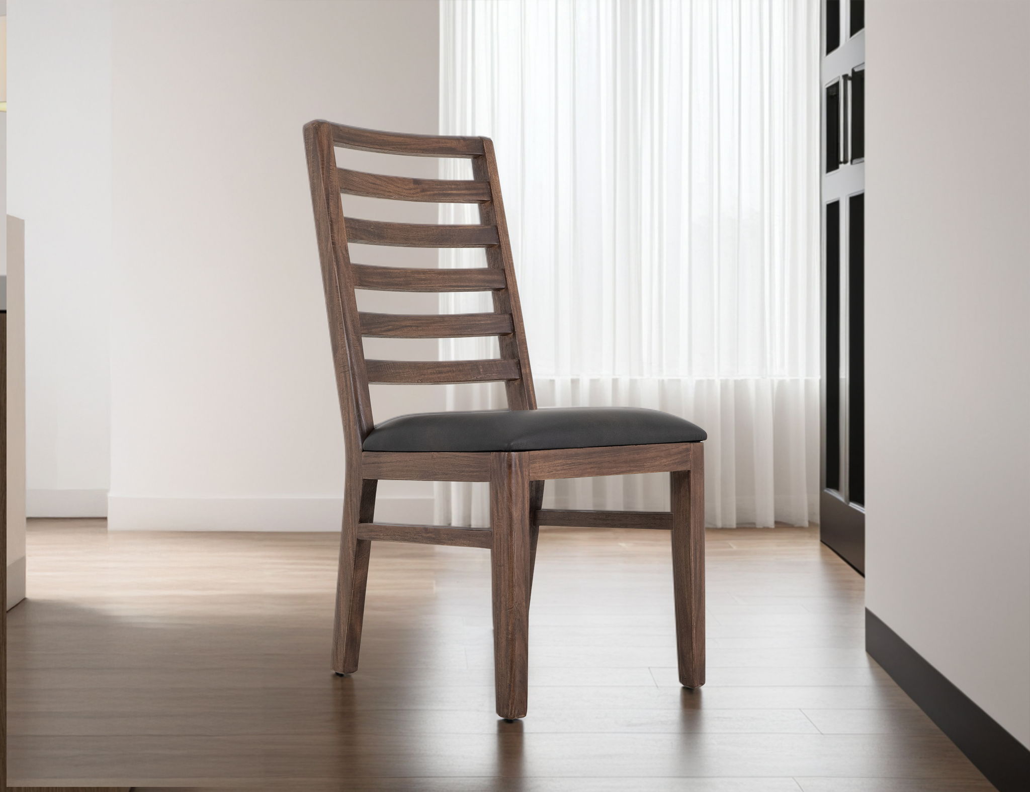 Walnut - Chair (Set of 2) - Walnut Brown