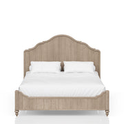 Elegant Design Panel Bed With Transitional Casual Design