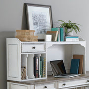 Liberty Furniture Magnolia Manor - Hutch - White | Meri Furniture