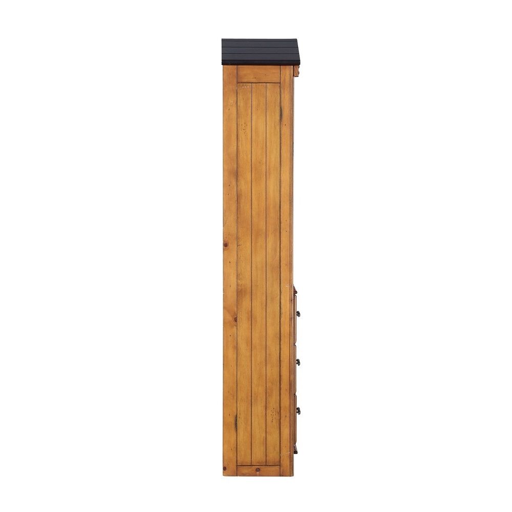 ACME This Tree House Bookcase Cabinet will be a great addition to the matching loft bed. The design is unique and beautiful. Featuring abundant storage spaces, this cabinet will sure to accompany perfectly with the bed. | Meri Furniture