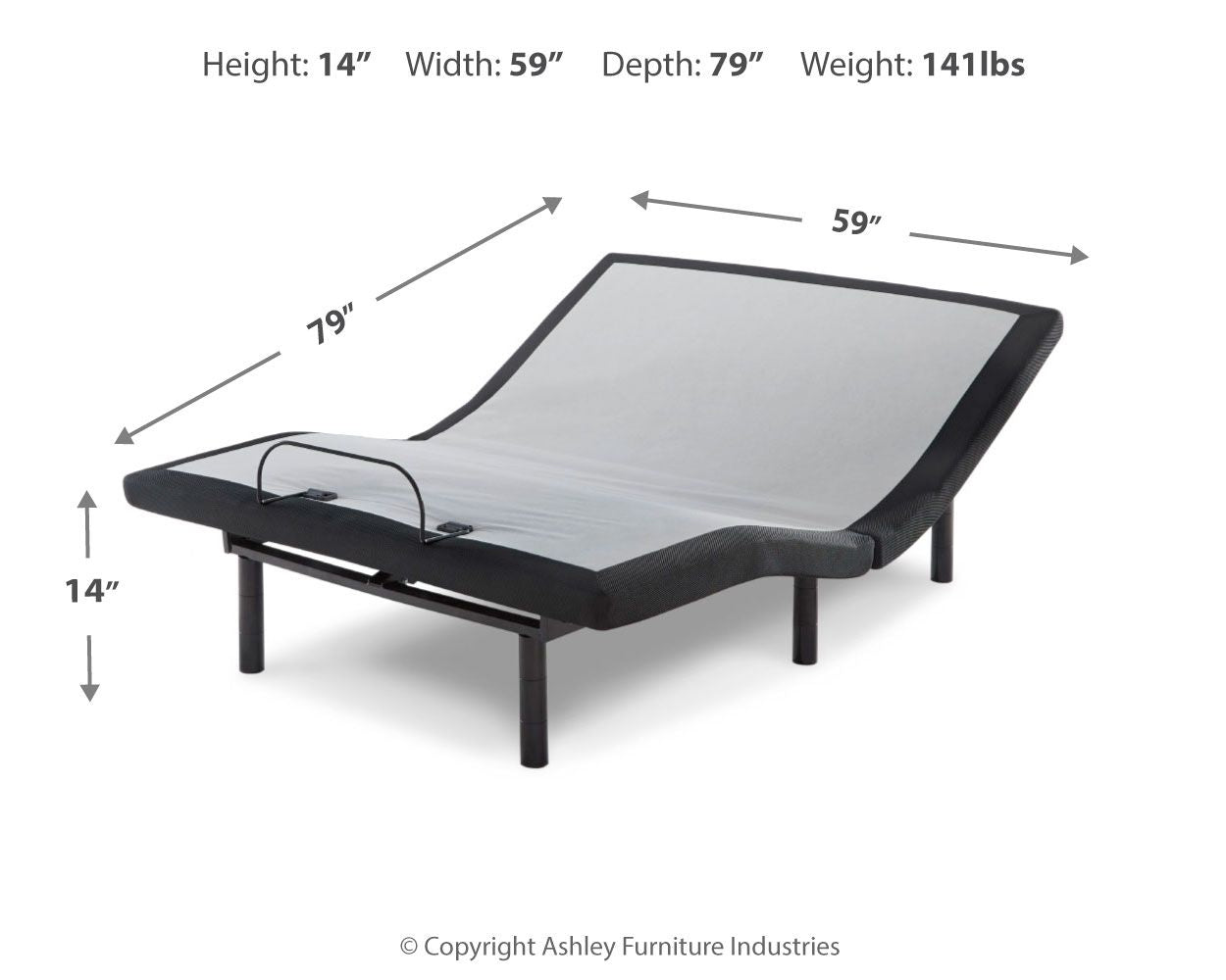 Ashley Furniture Align Adjustable Base | Meri Furniture