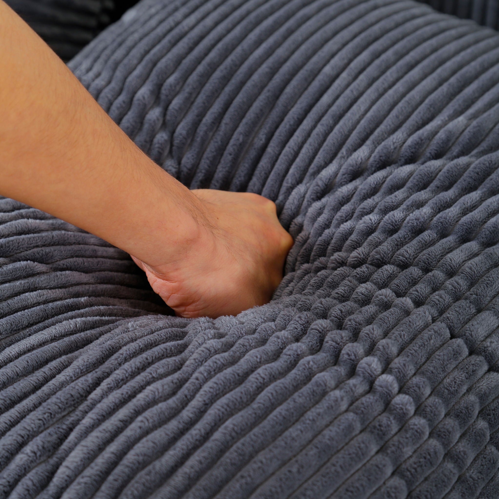 Modular Sectional Sofa, Convertible Couch With Chaise Corduroy