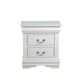 Bring casual elegance into your home with the Louis Phillipe nightstand. This nightstand is a piece that offers any bedroom a sophisticated look.