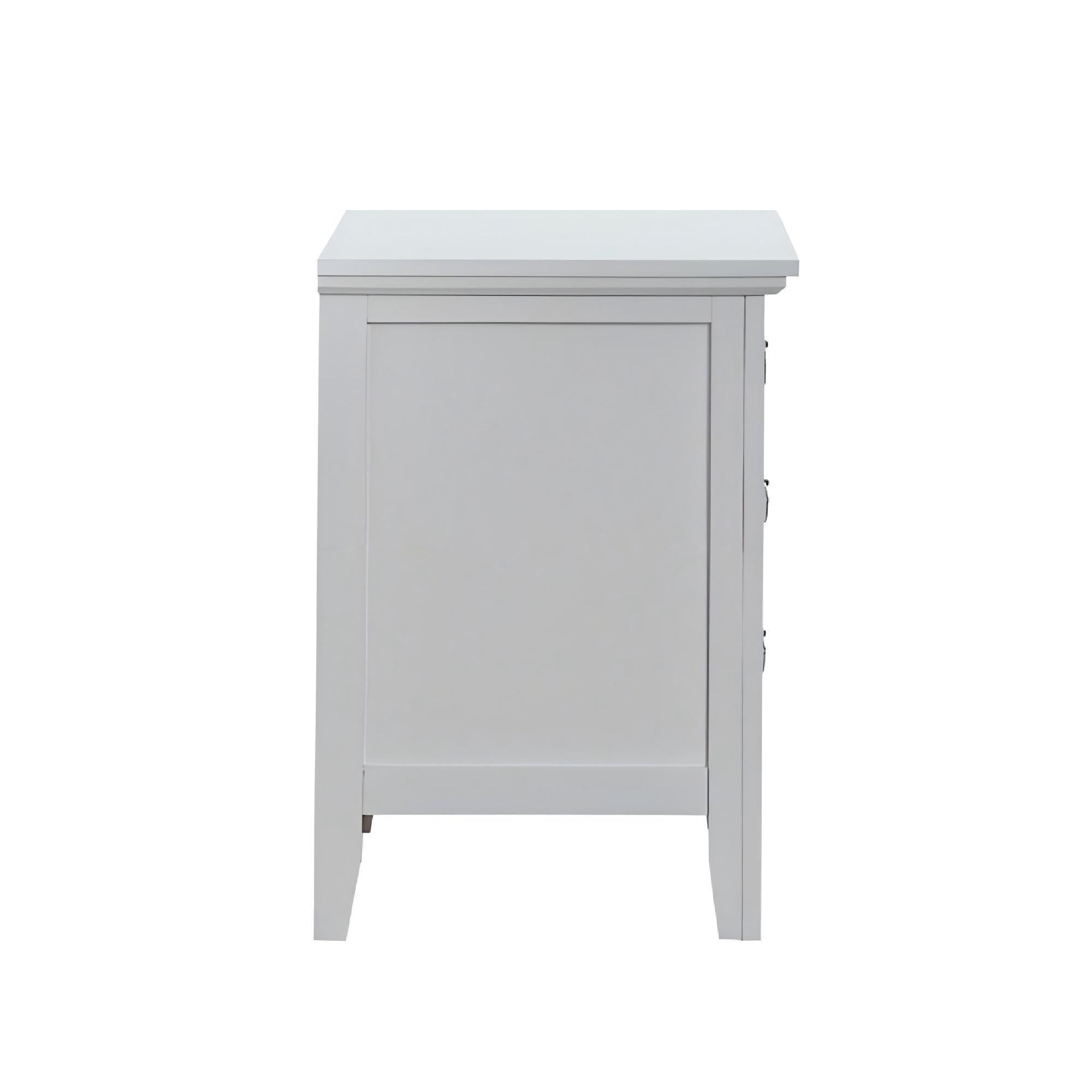 Hammond - 3 Drawer Nightstand - White