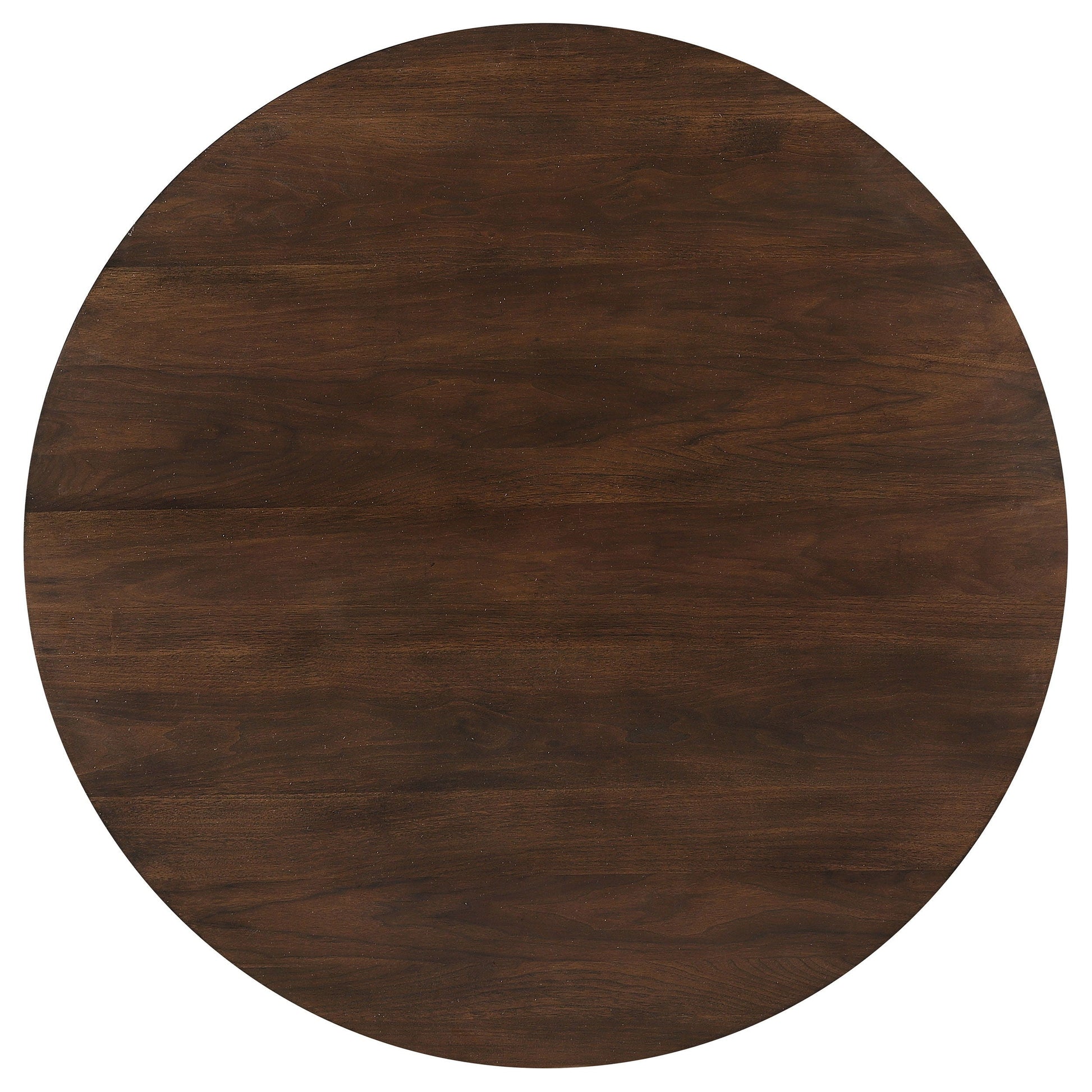 Coaster Fine Furniture Everton - Round Wood Dining Table - Dark Walnut | Meri Furniture