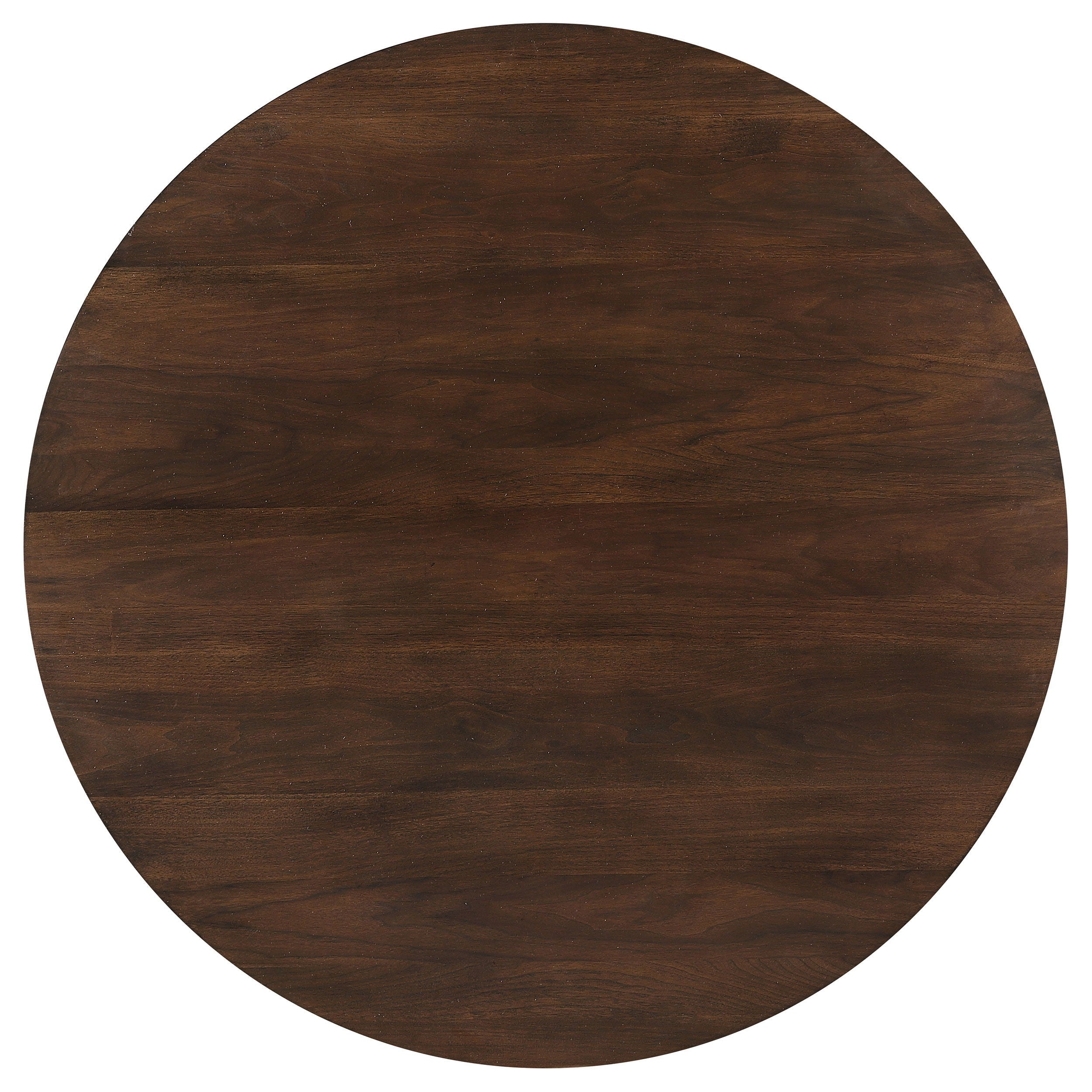 Coaster Fine Furniture Everton - Round Wood Dining Table - Dark Walnut | Meri Furniture