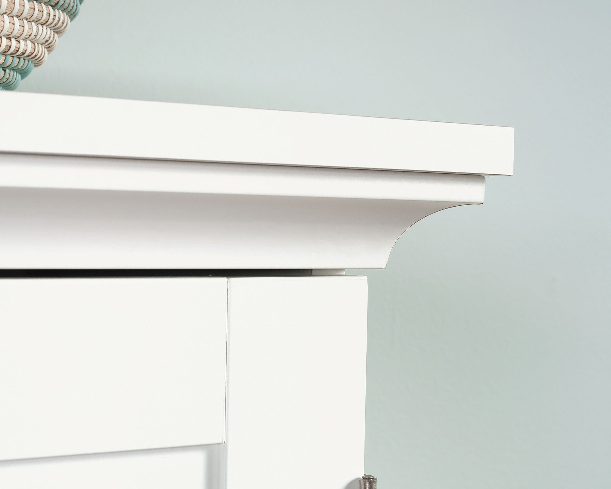 Craft & Sewing Armoire in Soft White