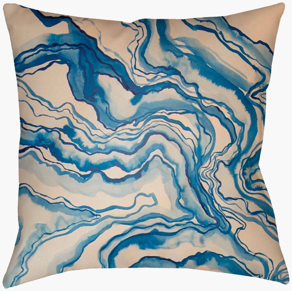 Watercolor Marble Pillow