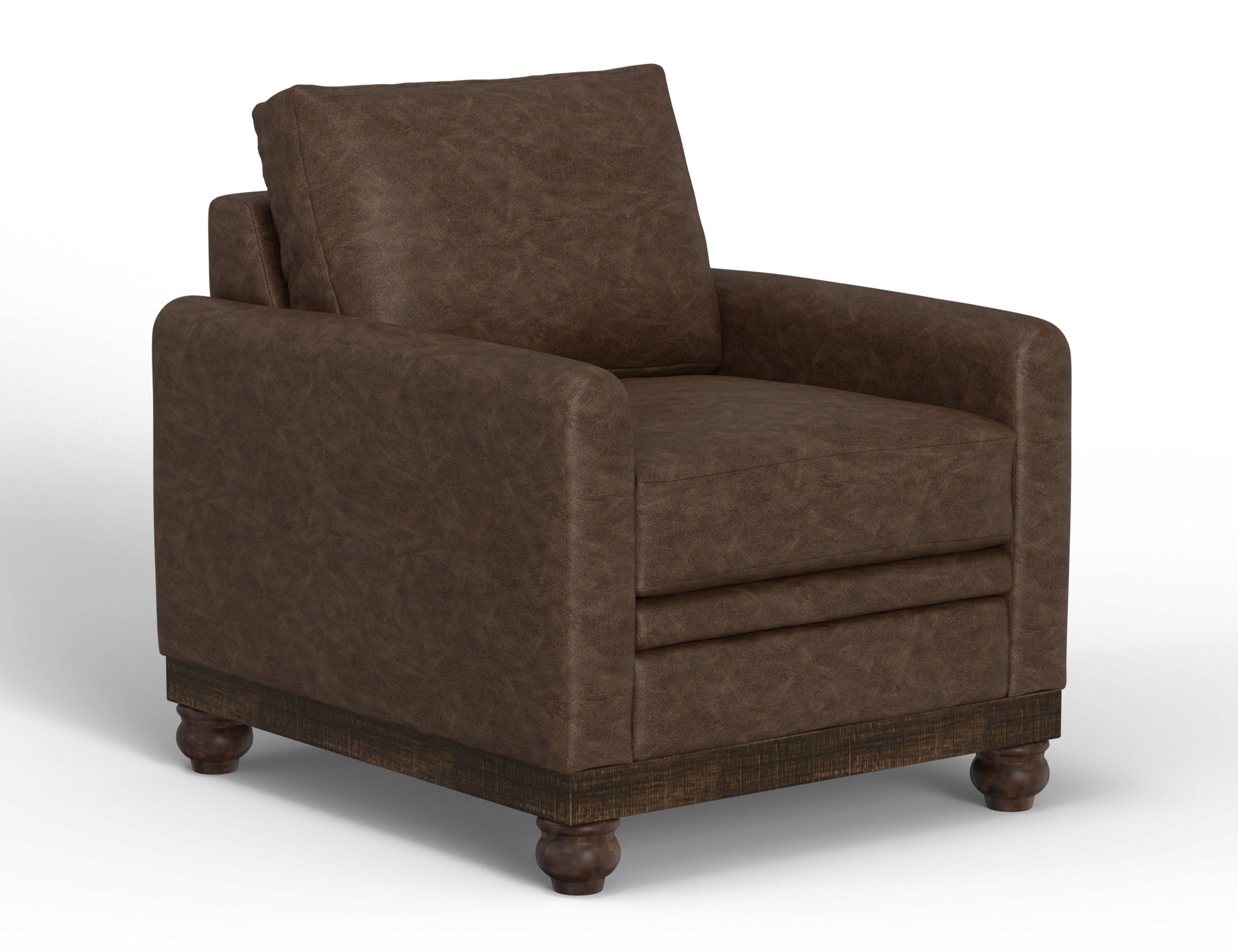 International Furniture Direct Pueblo Gray - Armchair | Meri Furniture