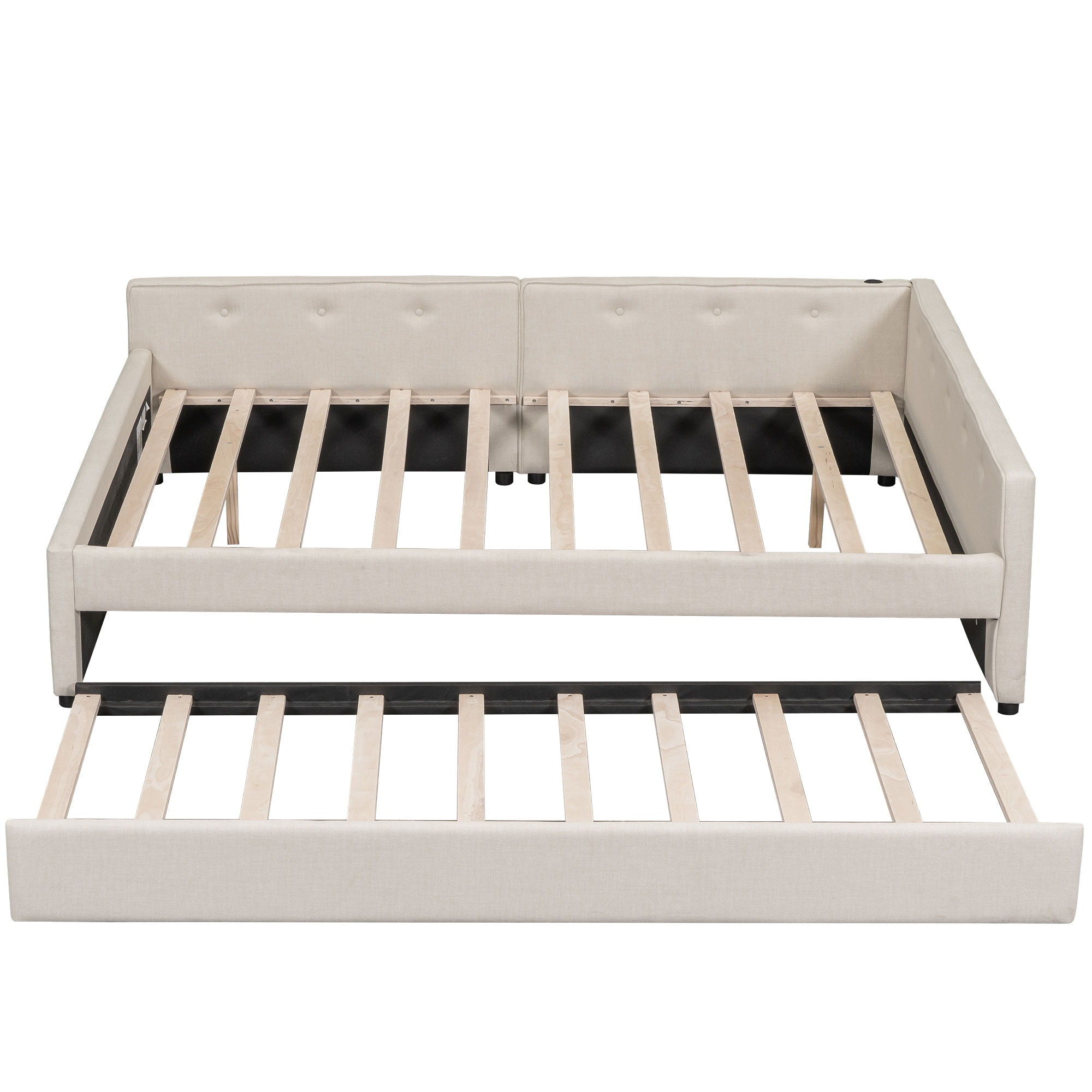 Platform Bed With USB Ports