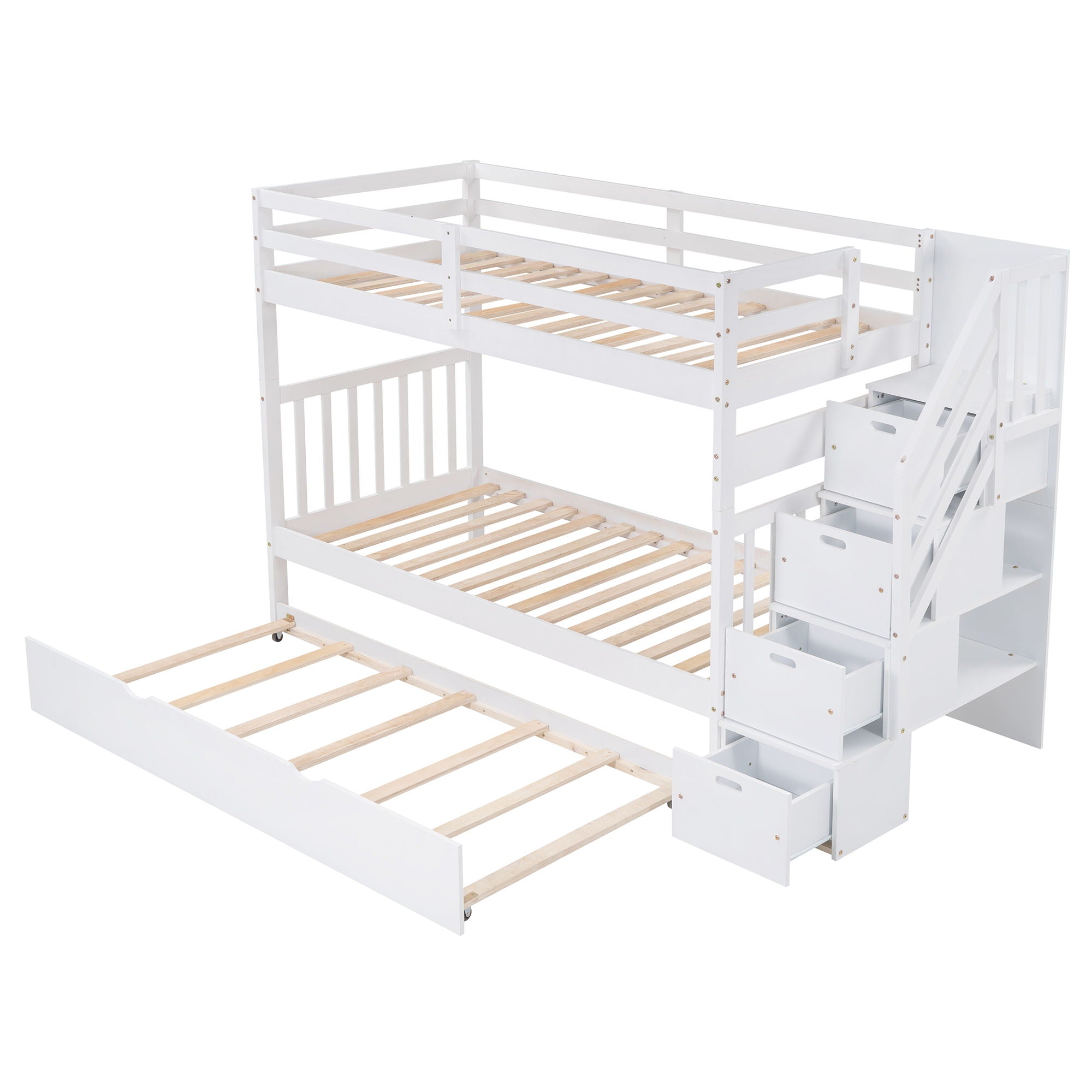 Bunk Bed With Twin Size Trundle
