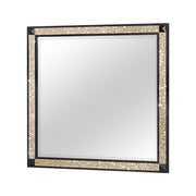 Lively - Mirror With Glitter Detail - Black