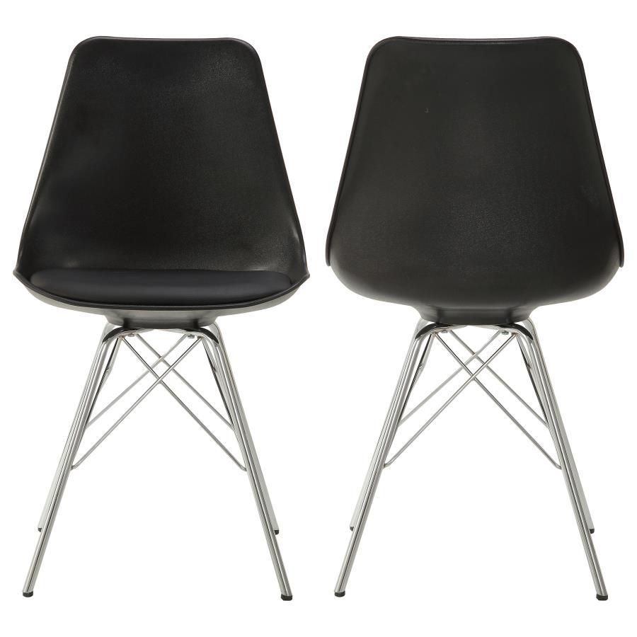 Coaster Fine Furniture Juniper - Polypropylene Dining Side Chair (Set of 2) | Meri Furniture