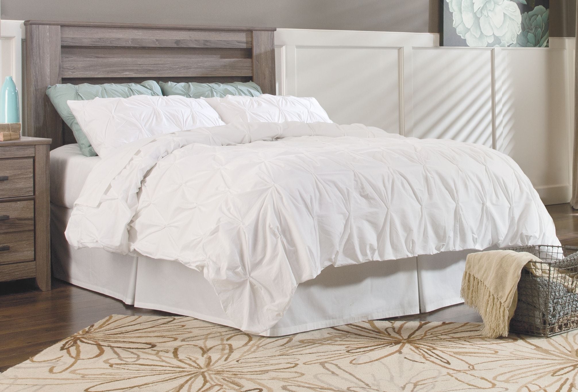 Ashley Furniture Zelen - Panel Headboard | Meri Furniture
