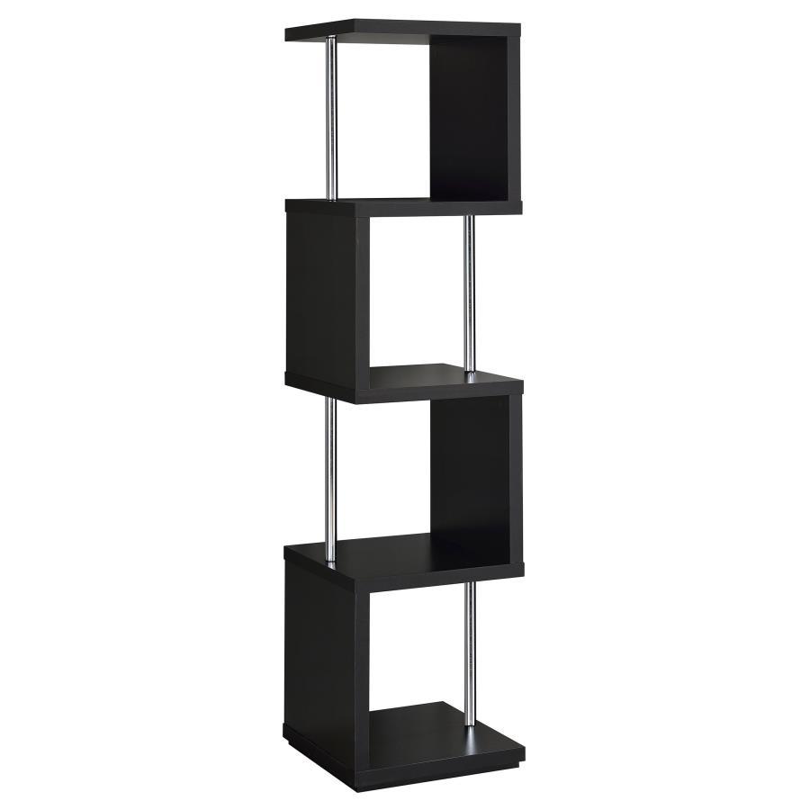 Coaster Fine Furniture Baxter - 4-shelf Bookcase | Meri Furniture