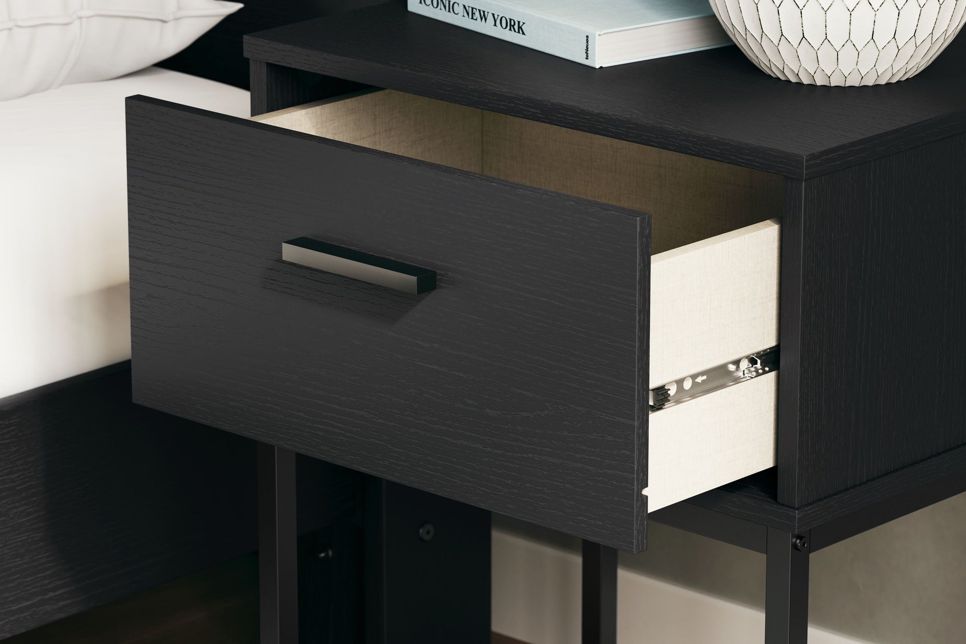 Signature Design by Ashley® Socalle - One Drawer Night Stand | Meri Furniture